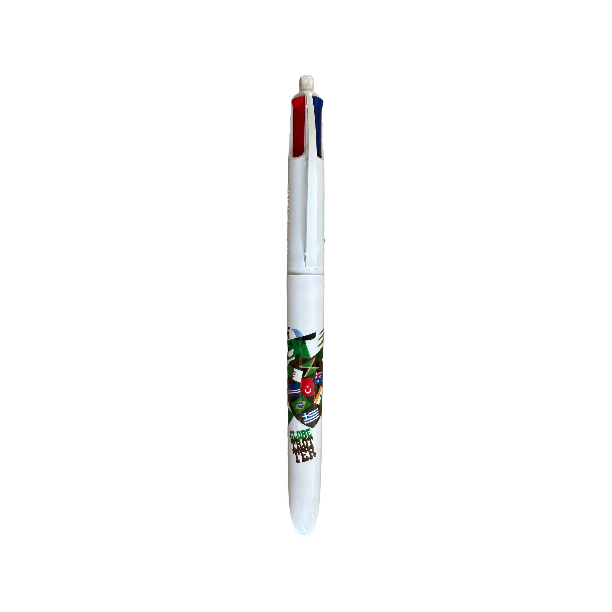 Aquarium La Rochelle - Memoires dOcéan : Stylo BIC 4 couleurs Tortue "Globe trotter" crayon - pen - le palais des goodies