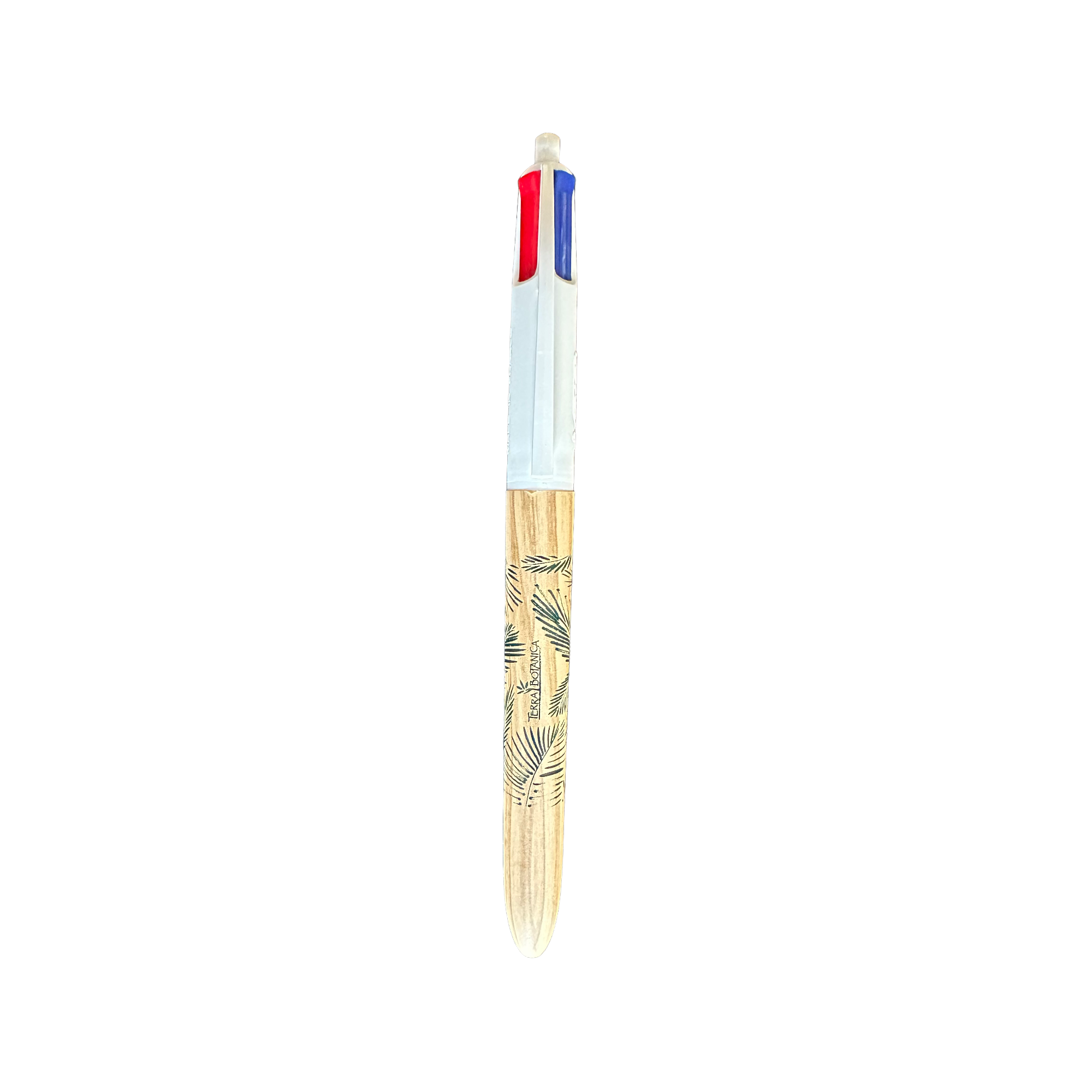 Terra Botanica : Stylo BIC 4 couleurs bois - crayon - pan - le palais des goodies