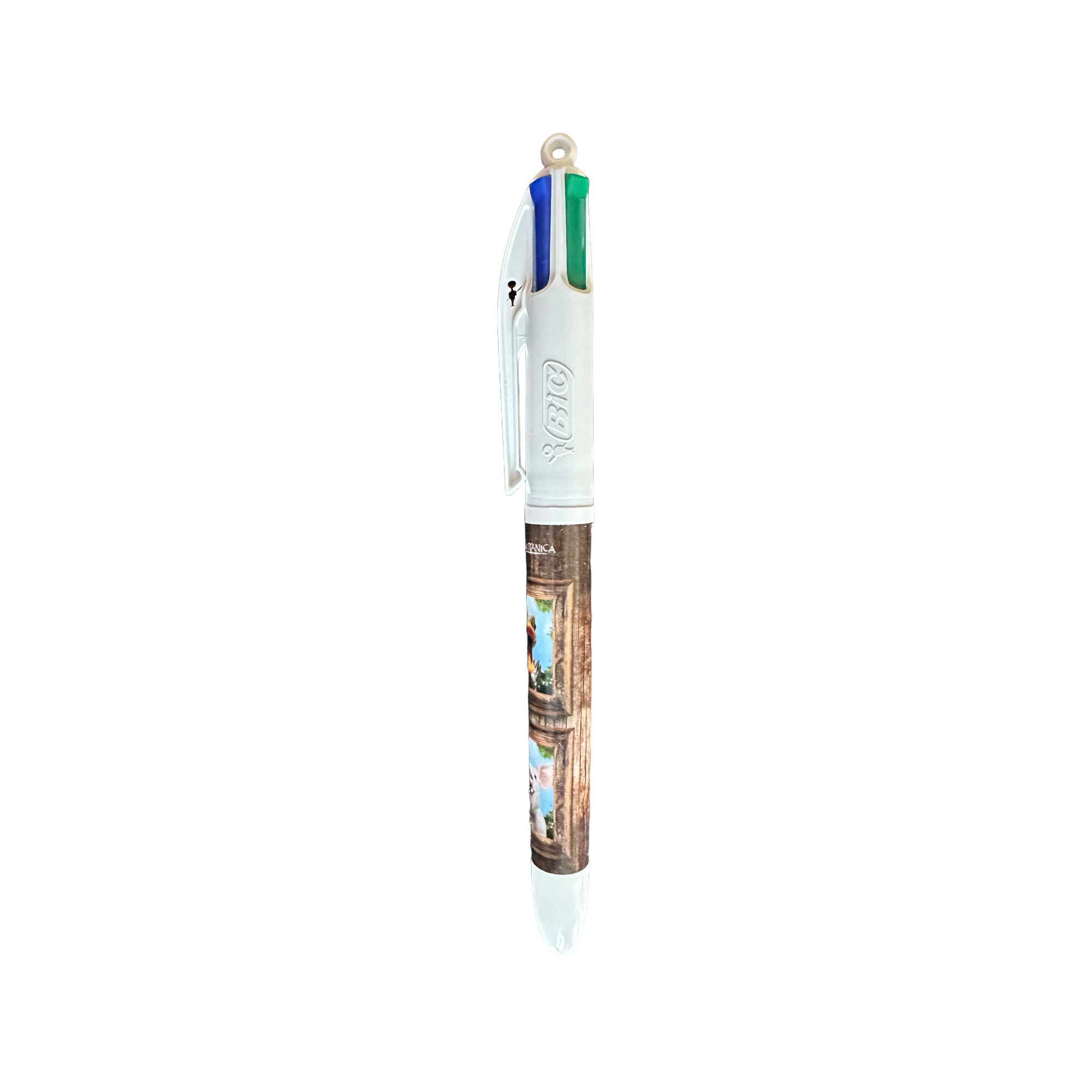Terra Botanica : Stylo BIC 4 couleurs "portraits animaliers" pen - crayon - le palais des goodies