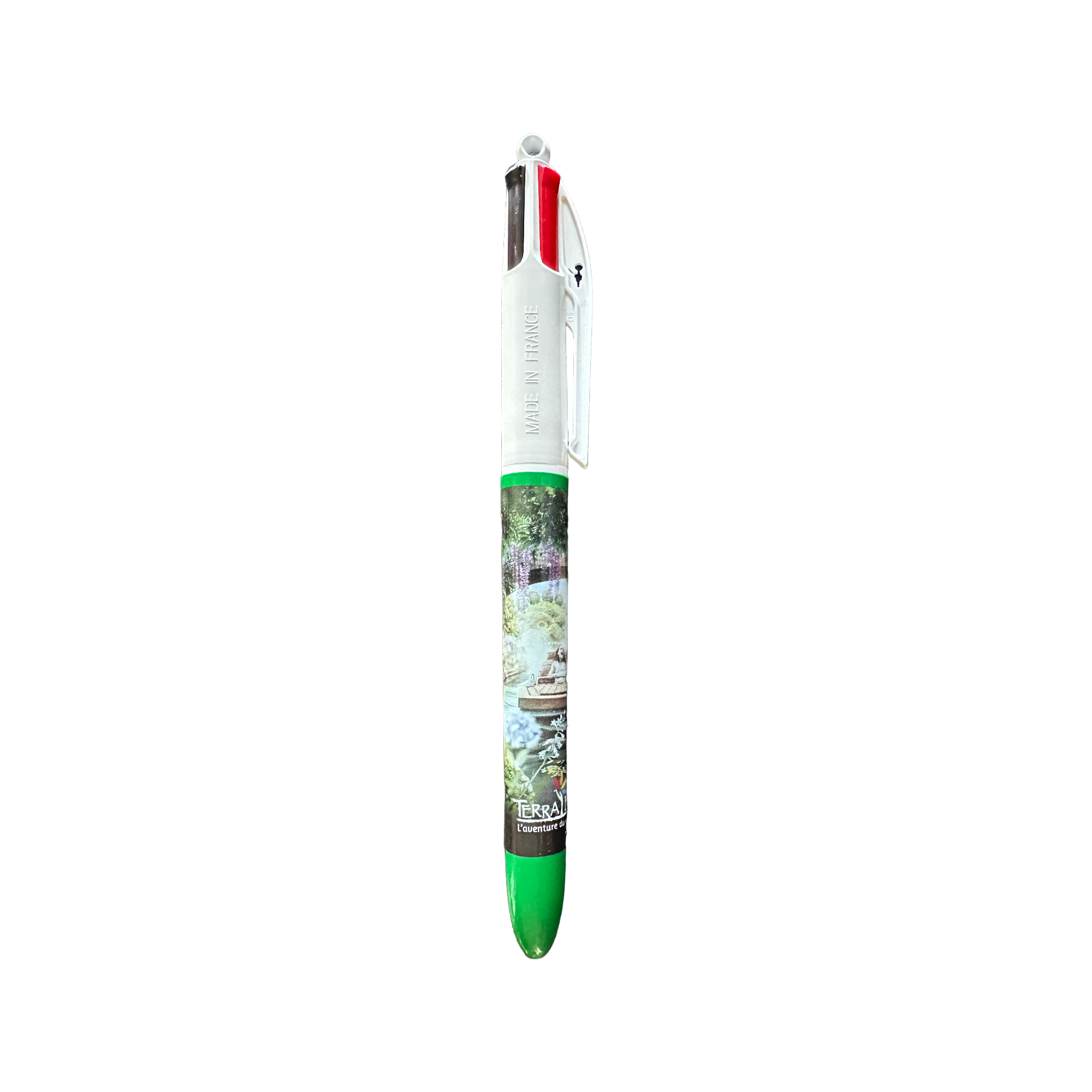 Terra Botanica : Stylo BIC 4 couleurs "Lodyssée botanique" pen - crayon - le Palais des Goodies