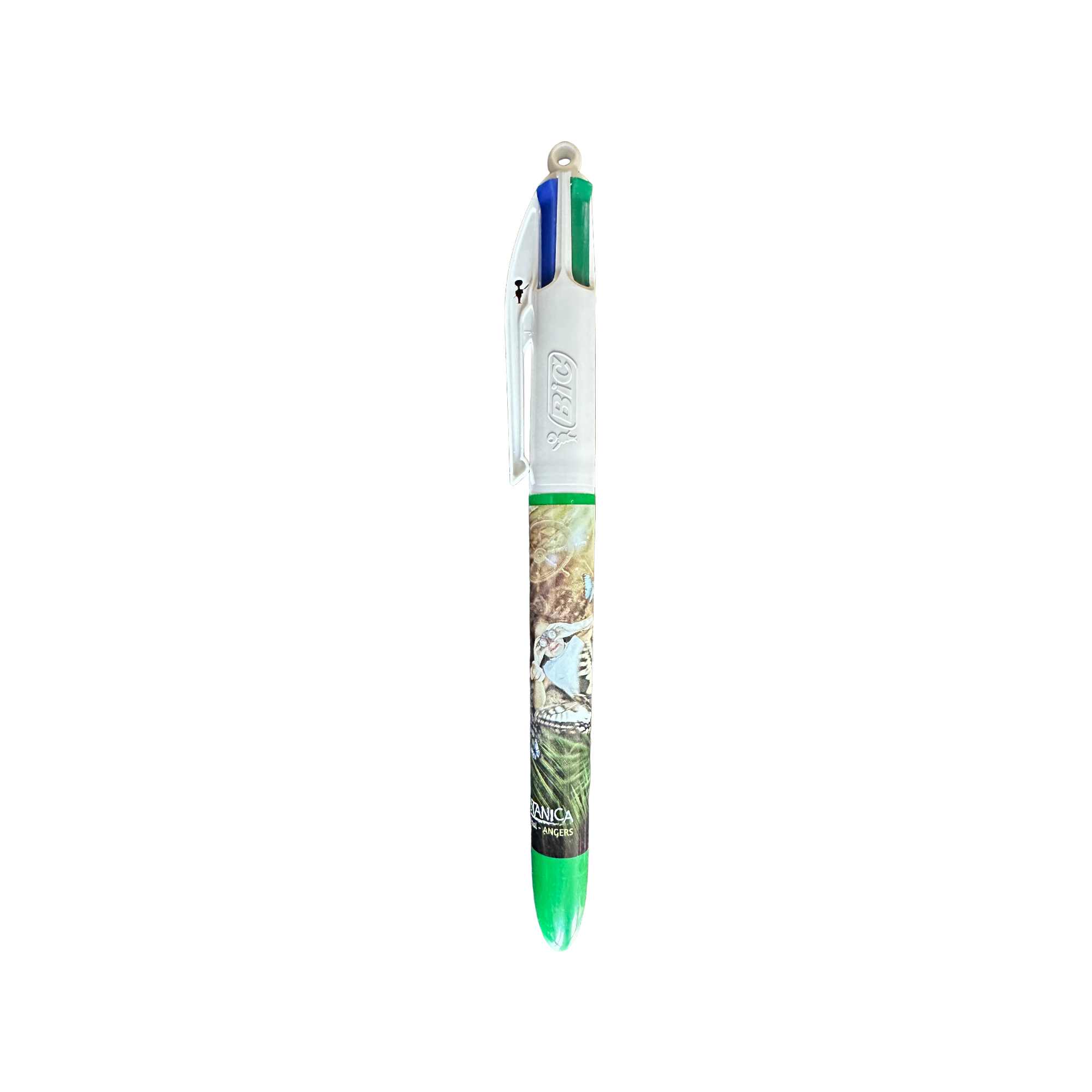 Terra Botanica : Stylo BIC 4 couleurs "La serre aux papillons" pen - crayon - le palais des goodies