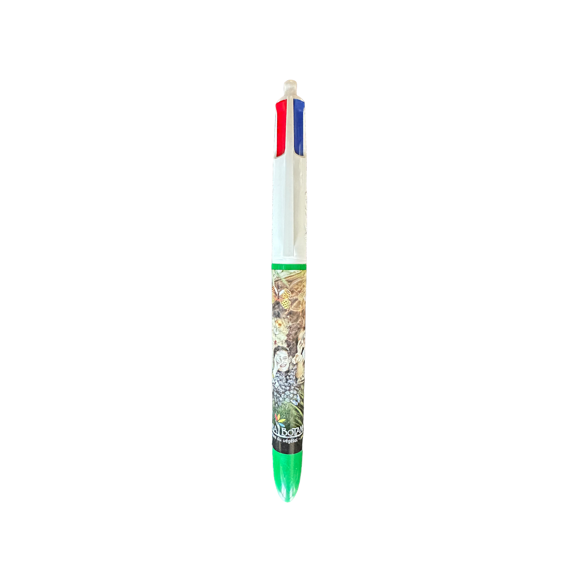 Terra Botanica : Stylo BIC 4 couleurs "La serre aux papillons" pen - crayon - le palais des goodies