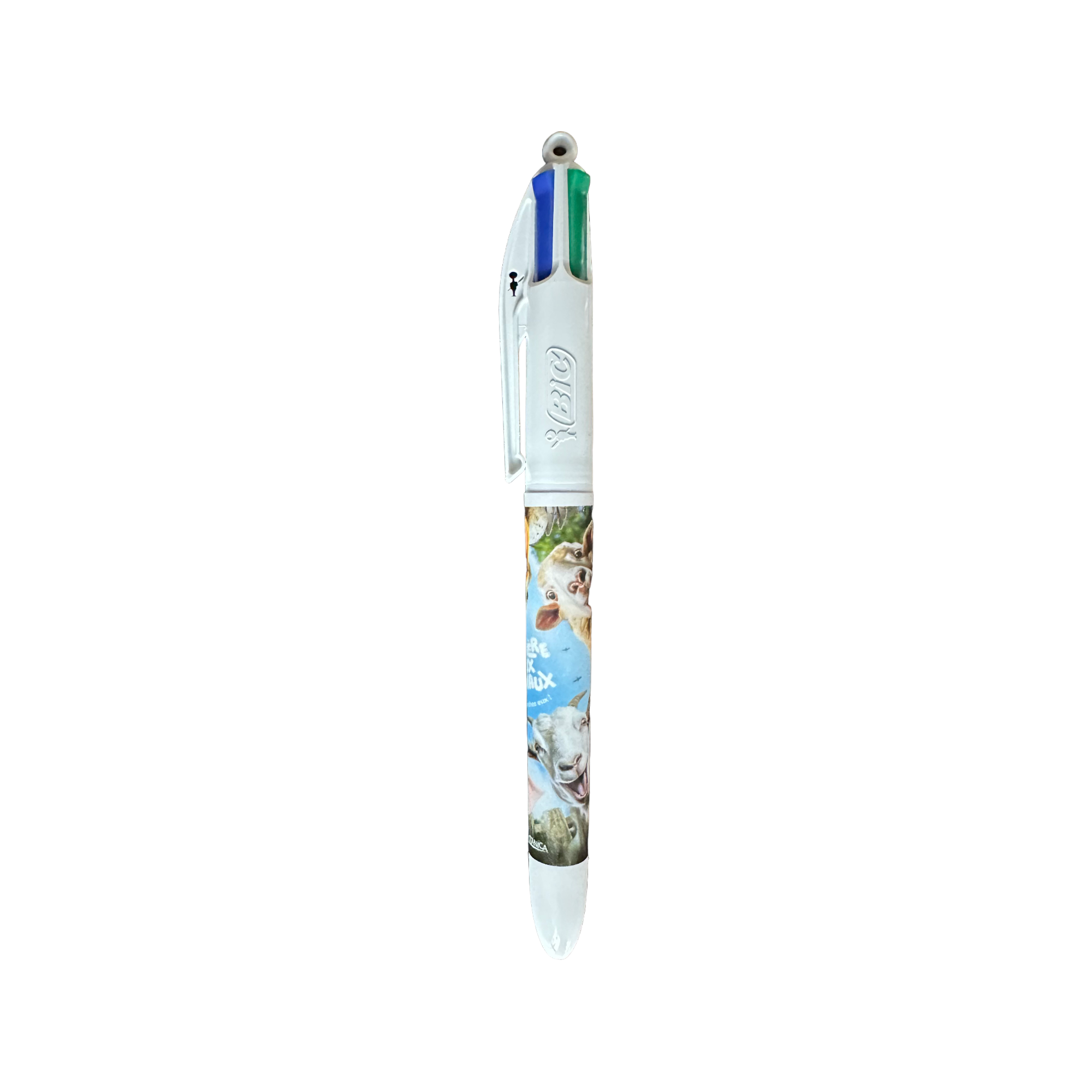 Terra Botanica : Stylo BIC 4 couleurs "La clairière aux animaux" pen - crayon - le palais des goodies