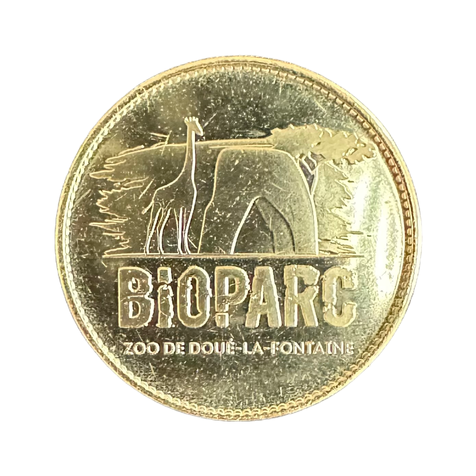 Jeton touristique - BioParc : Médaille "Naissance de Sabu" médaille - jeton - collector - le palais des goodies