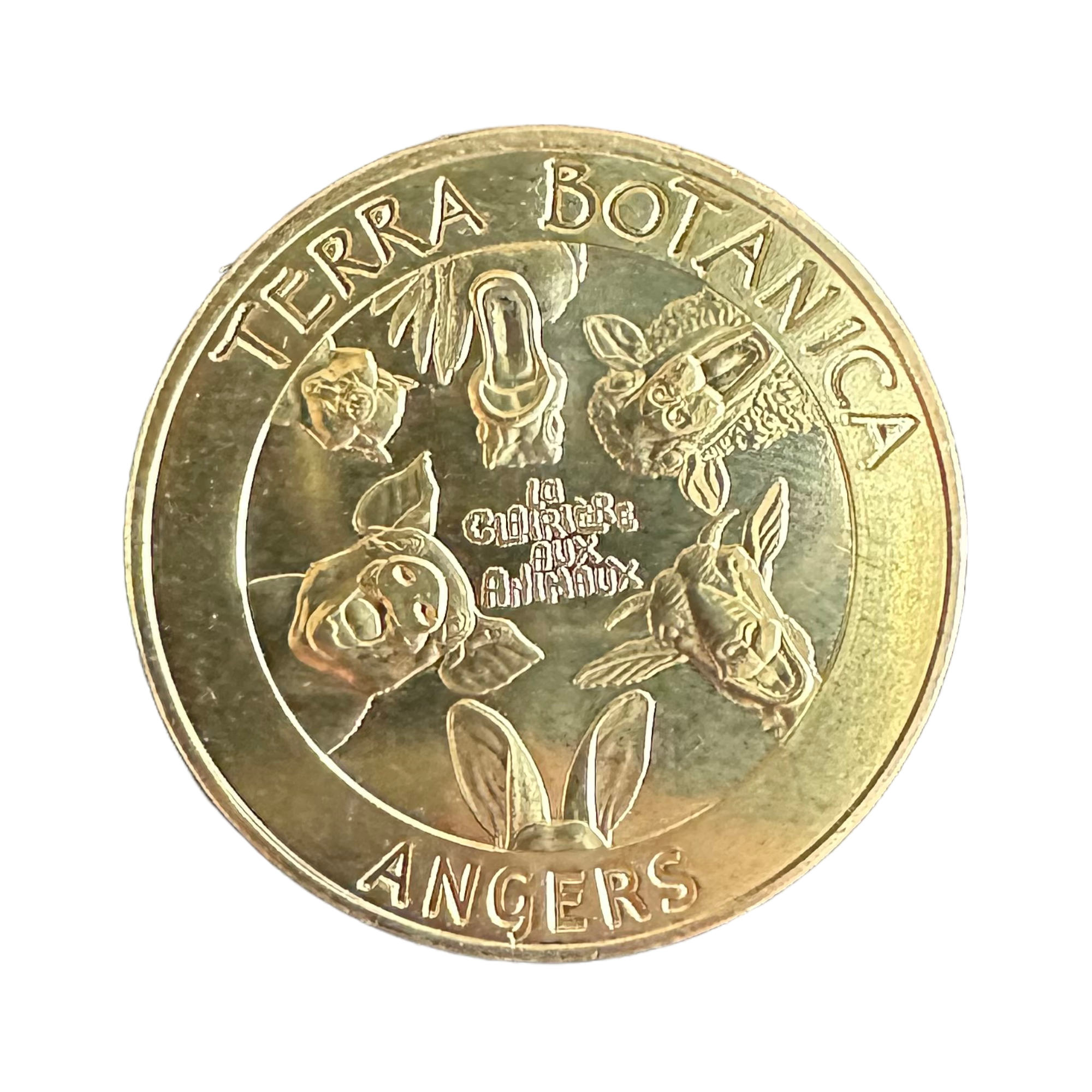 Terra Botanica : Médaille de Paris "La Clairière aux Animaux" jeton - médaille - monnaie de paris - le palais des goodies