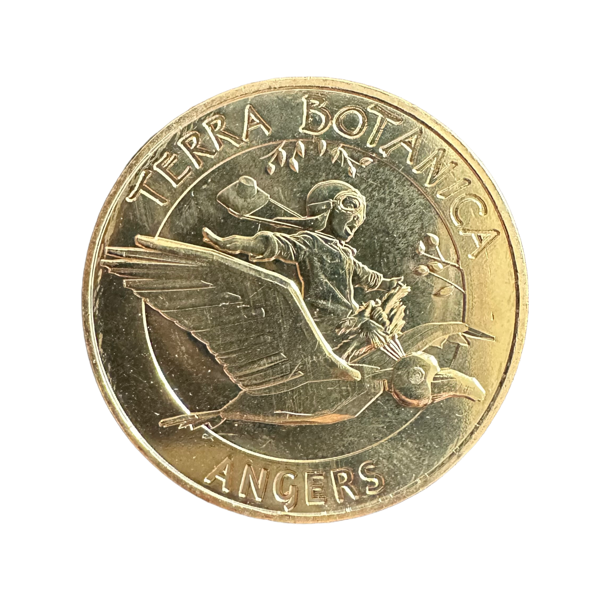 Terra Botanica : Médaille de Paris "La Canopée des oiseaux" monnaie de paris - médaille - jeton - Angers - le palais des goodies