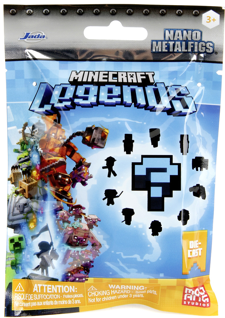 Minecraft Legends - Nano Metalfigs : Figurine Mystère - figure - l palais des goodies