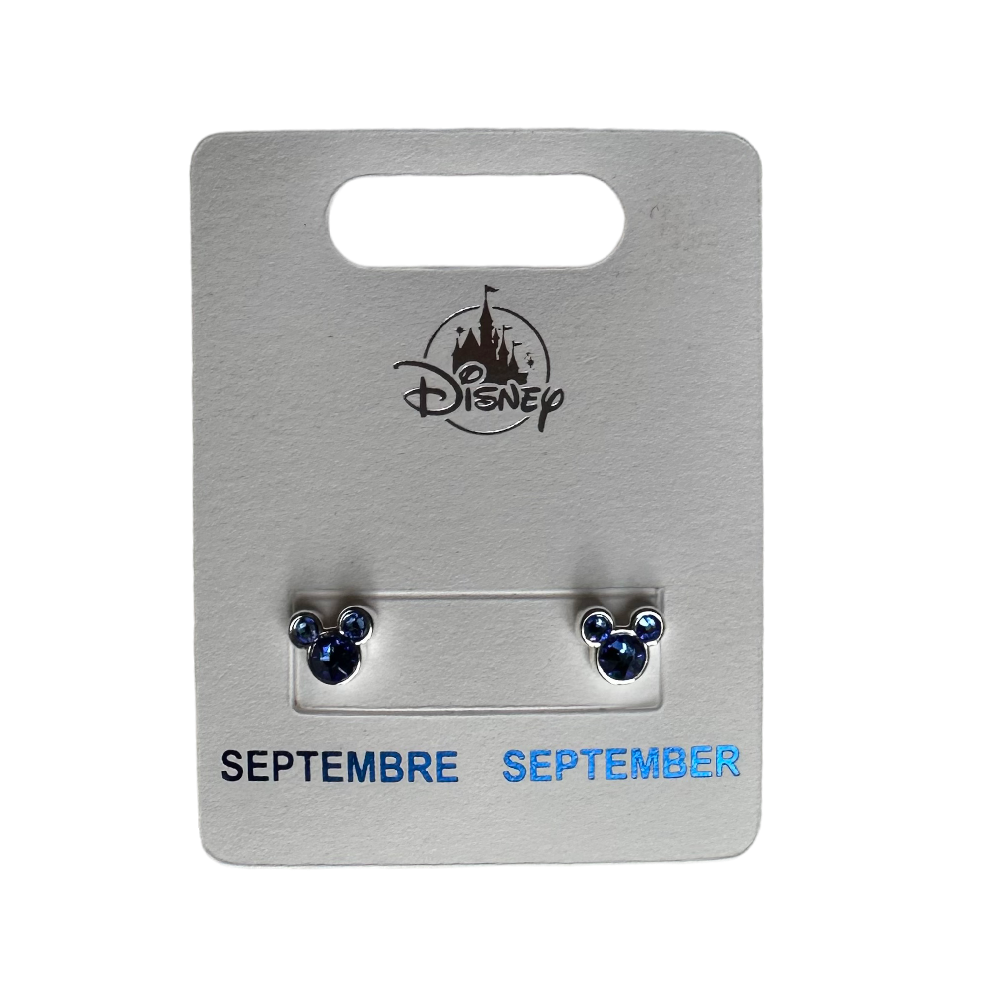 Disney - Mickey Mouse : Boucles doreilles fantaisie "Septembre" Disneyland Paris - disney park - le palais des goodies