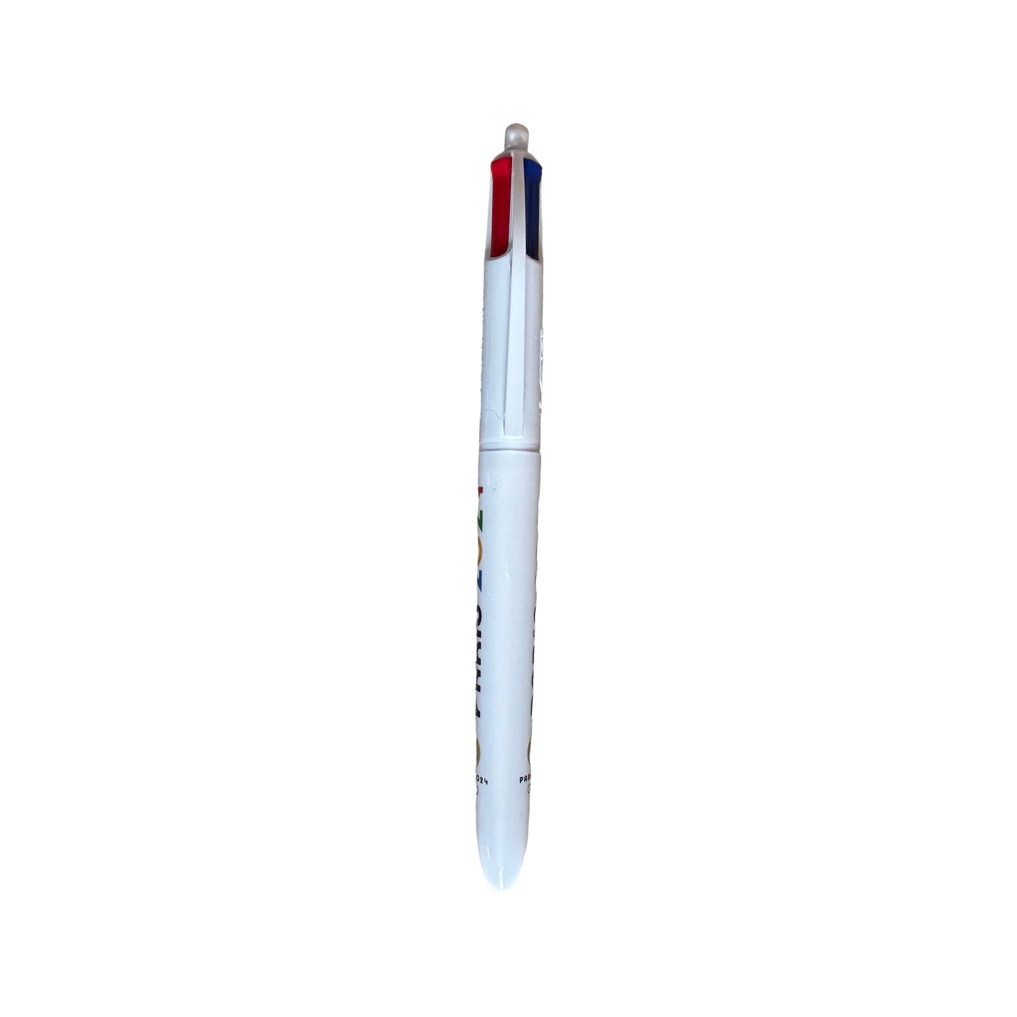 Stylo BIC 4 couleurs "Paris 2024" pen - crayon - le palais des goodies