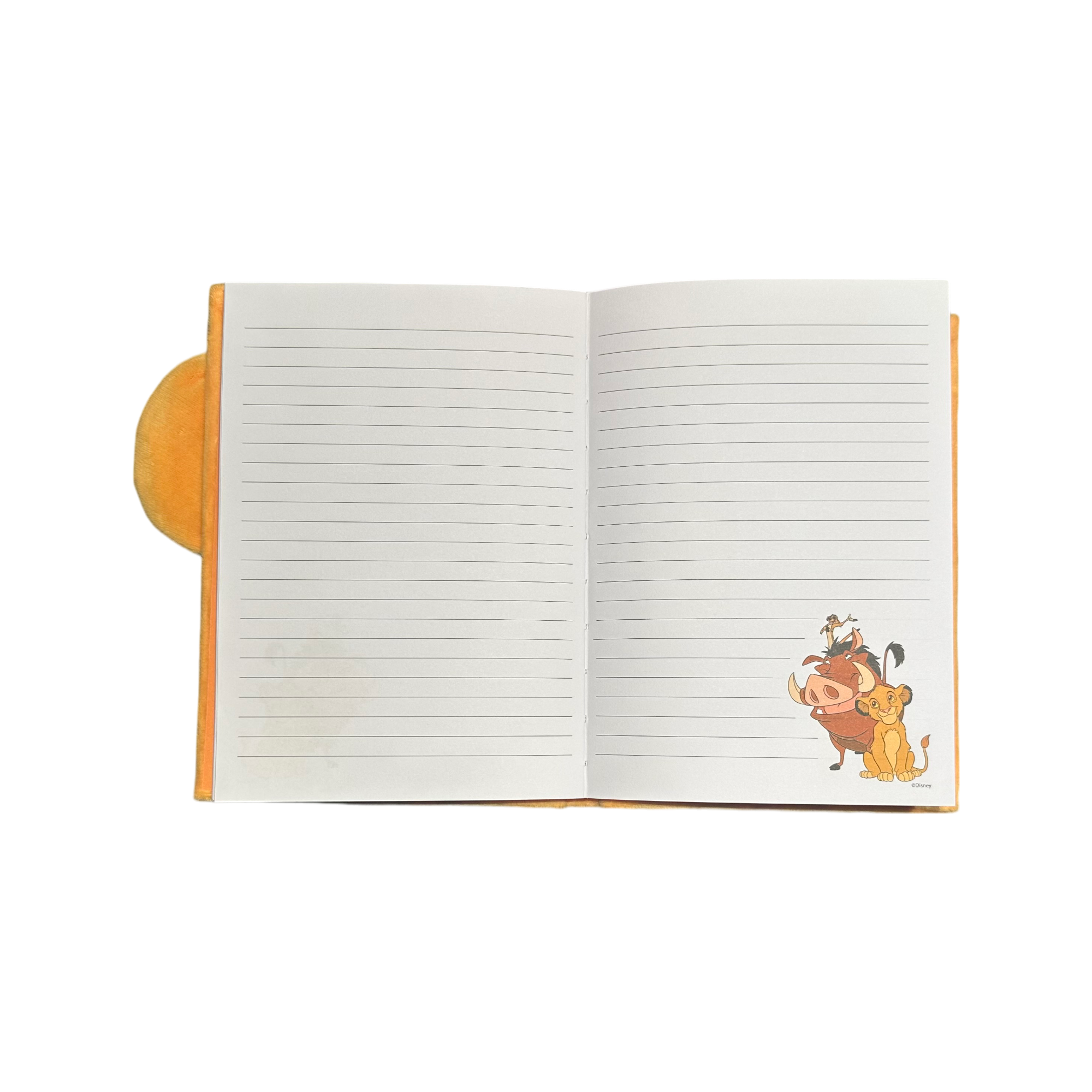 Disney - Le roi lion : Carnet Simba - bloc note - calepin - Disneyland Paris - parks - le roi lion - le palais des goodies