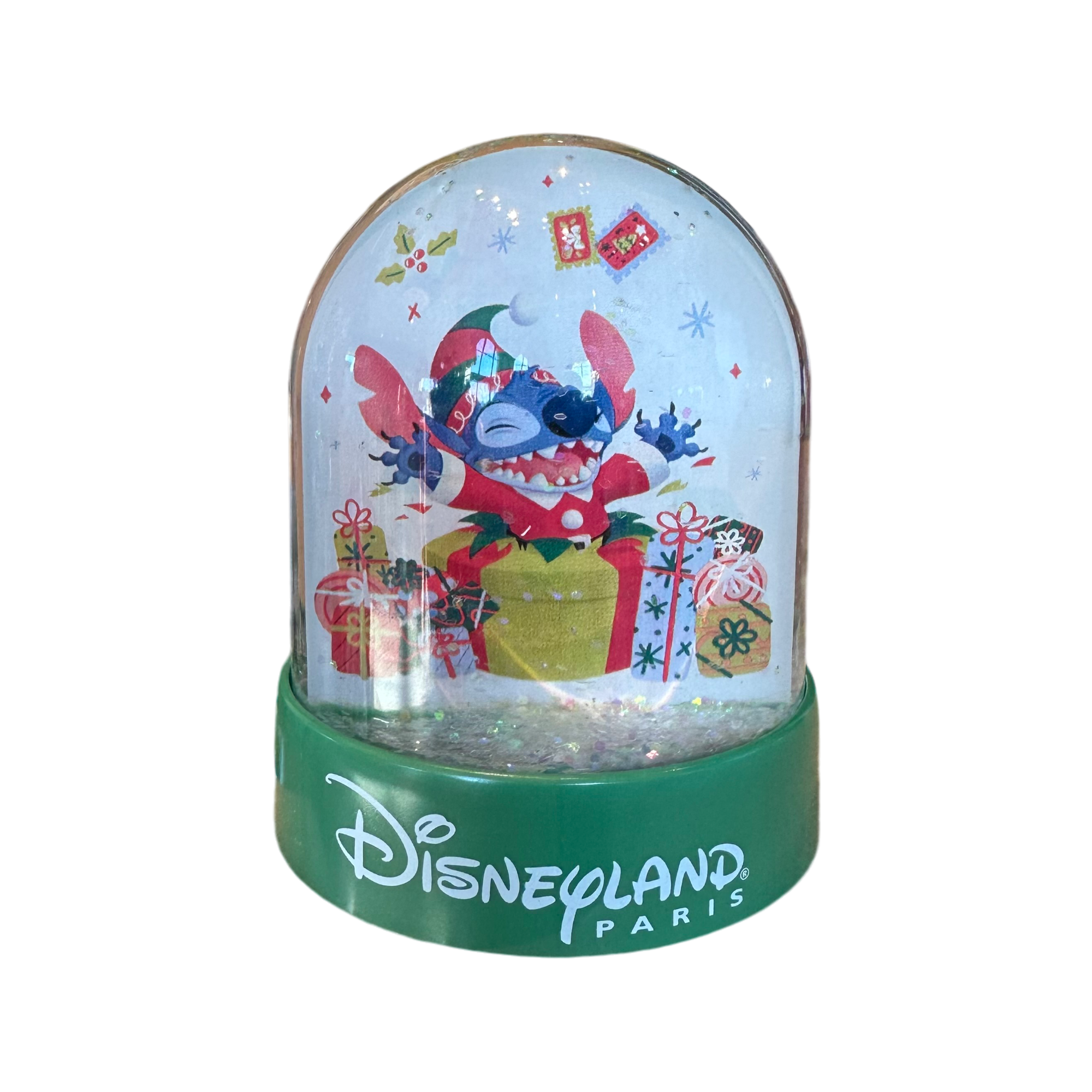 Disney - Mickey Mouse : Waterball de noël - Disneyland Paris - boule de noel - boule à neige - joyeux noel - le palais des goodies
