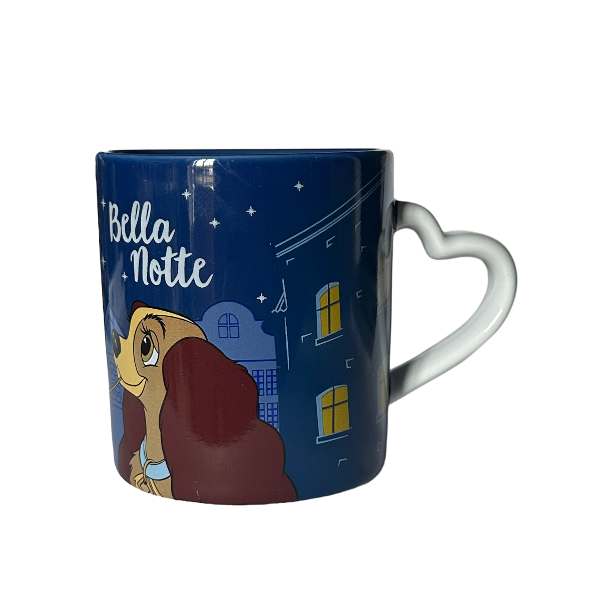 Disney - La Belle et le Clochard : Set de 2 mugs "Bella Notte" - disneyland paris - disney parks - le palais des goodies