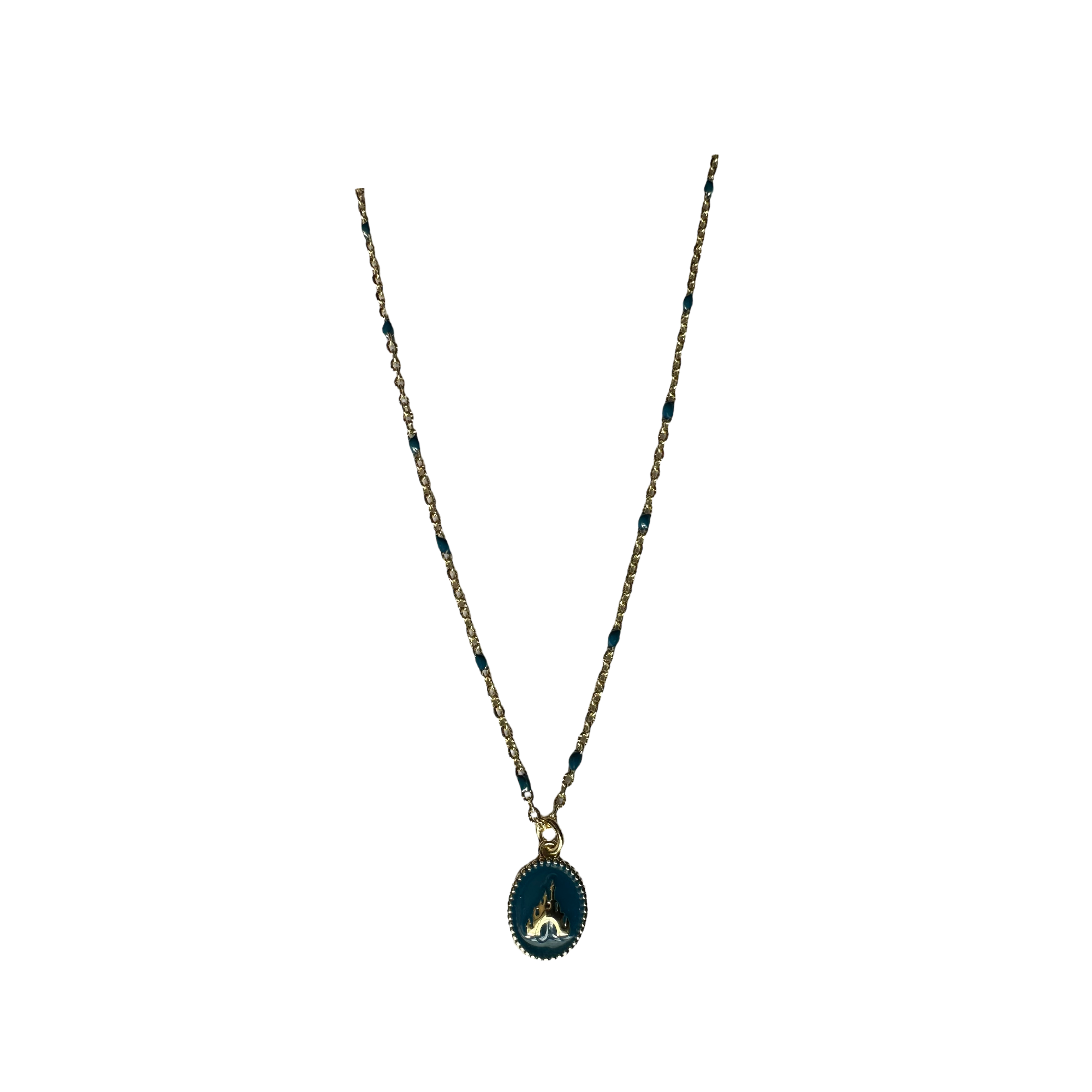 Disney : Collier fantaisie style camée - necklace - Disneyland Paris - disney parks - le palais des goodies