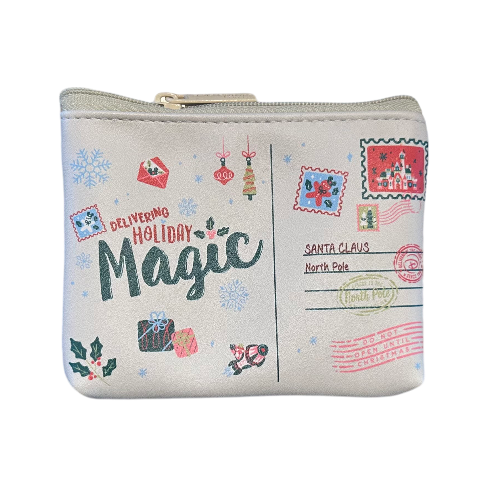 Disney - Mickey Mouse : Petit porte monnaie de noël - Disneyland Paris - disney parks - le palais des goodies