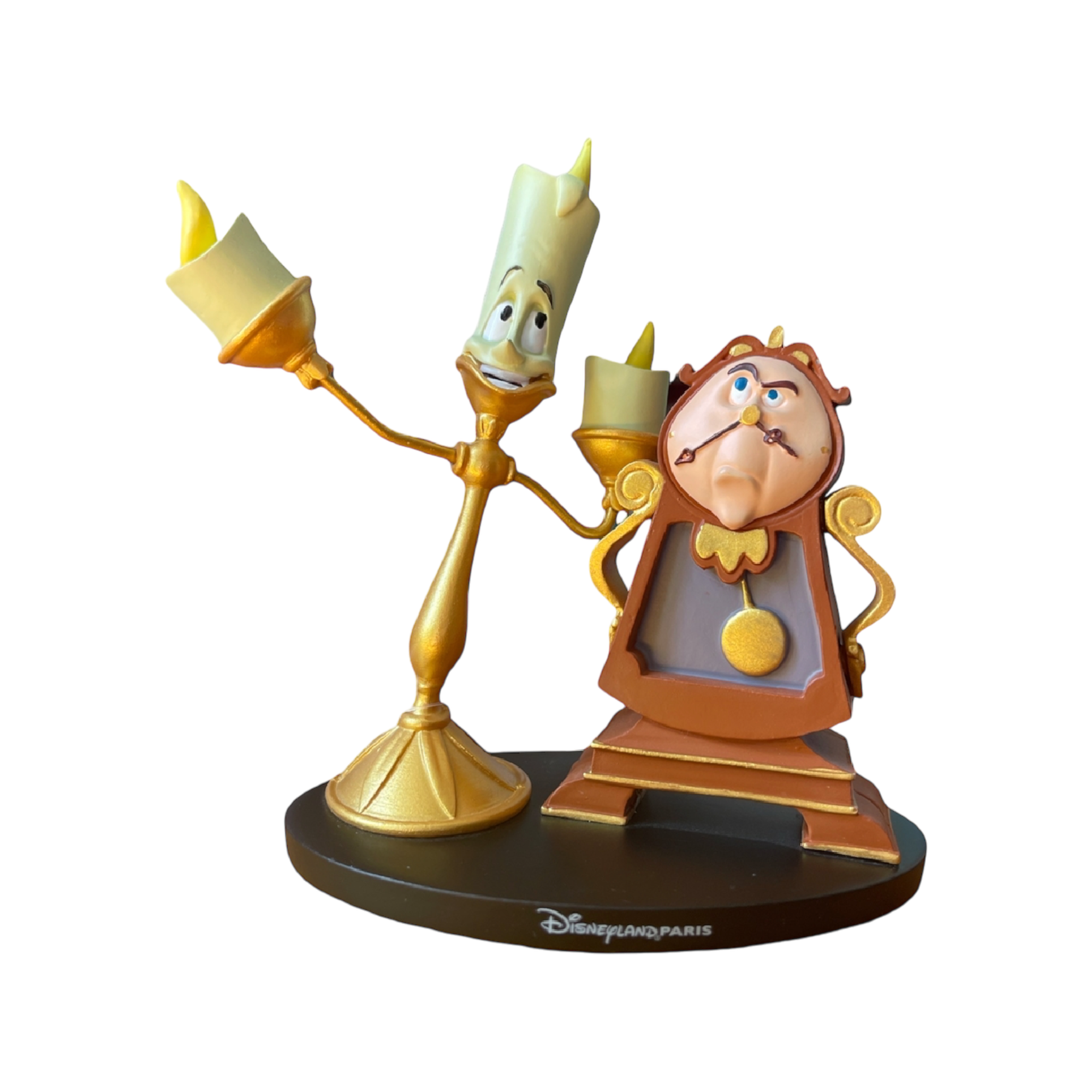 Disney - La Belle et la Bête : Figurine Lumière et Big Ben - Disneyland Paris - disney parks - figure - le palais des goodies