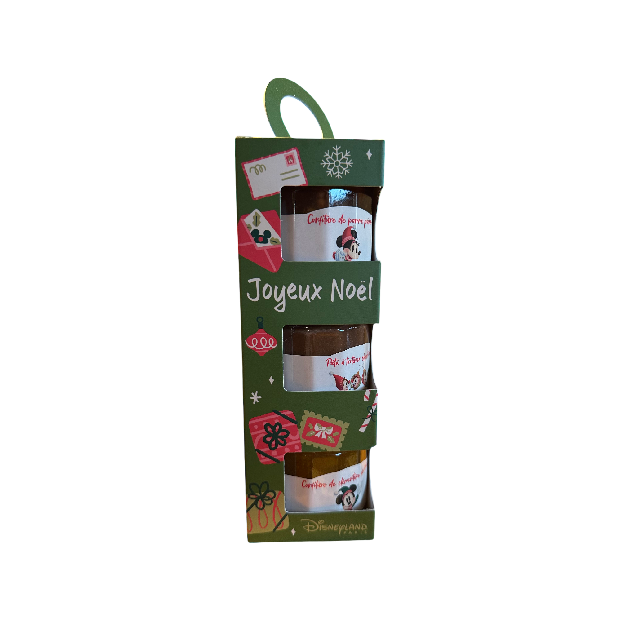 Disney - Mickey Mouse : Assortiment de Noël - DISNEYLAND PARIS -disney parks - jam - nutella - le palais des goodies