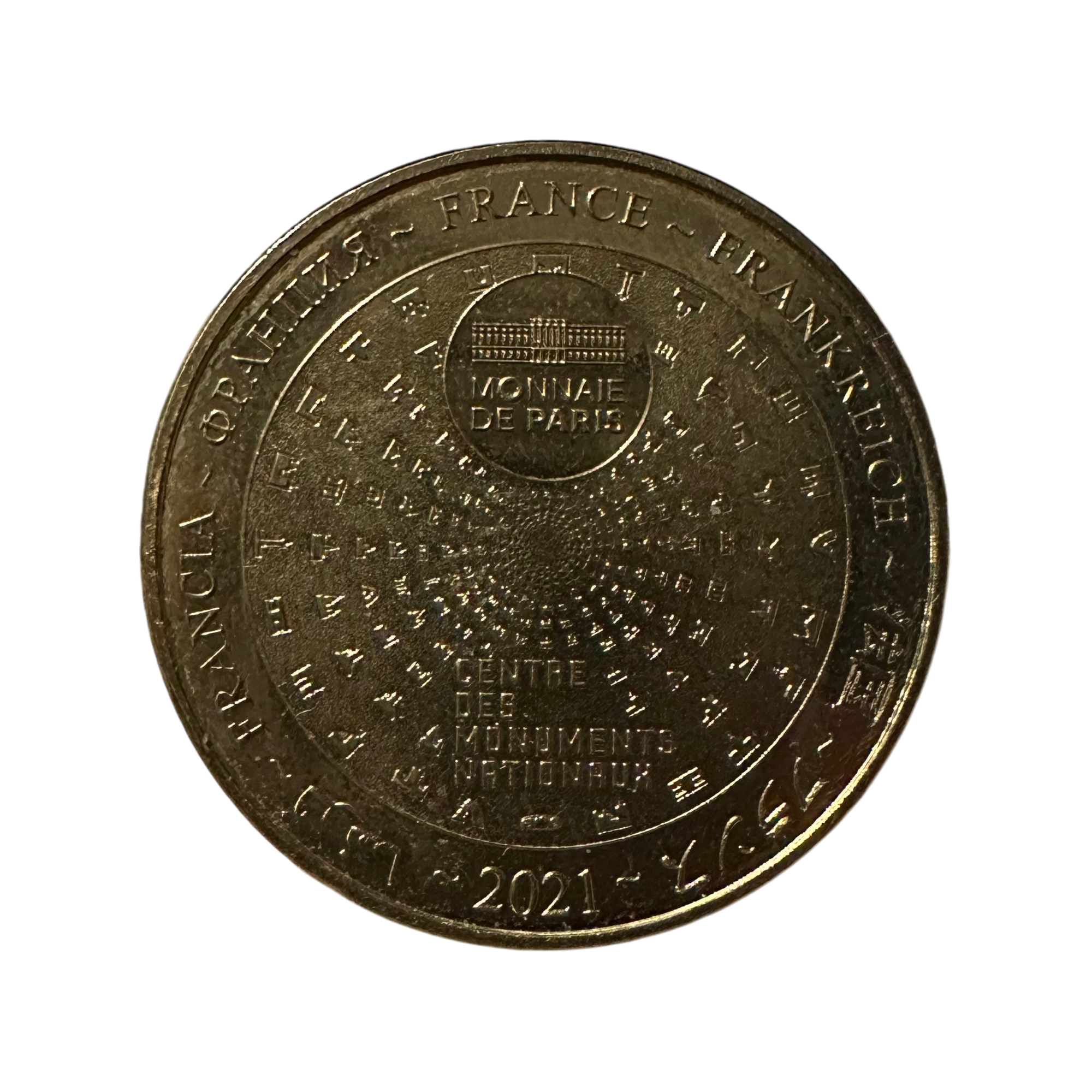 Centre des Monuments Nationaux - Médaille de Paris : Hôtel de la Marine "Inauguration" - monnaie de paris - concorde - Paris - collector - collection - le palais des goodies