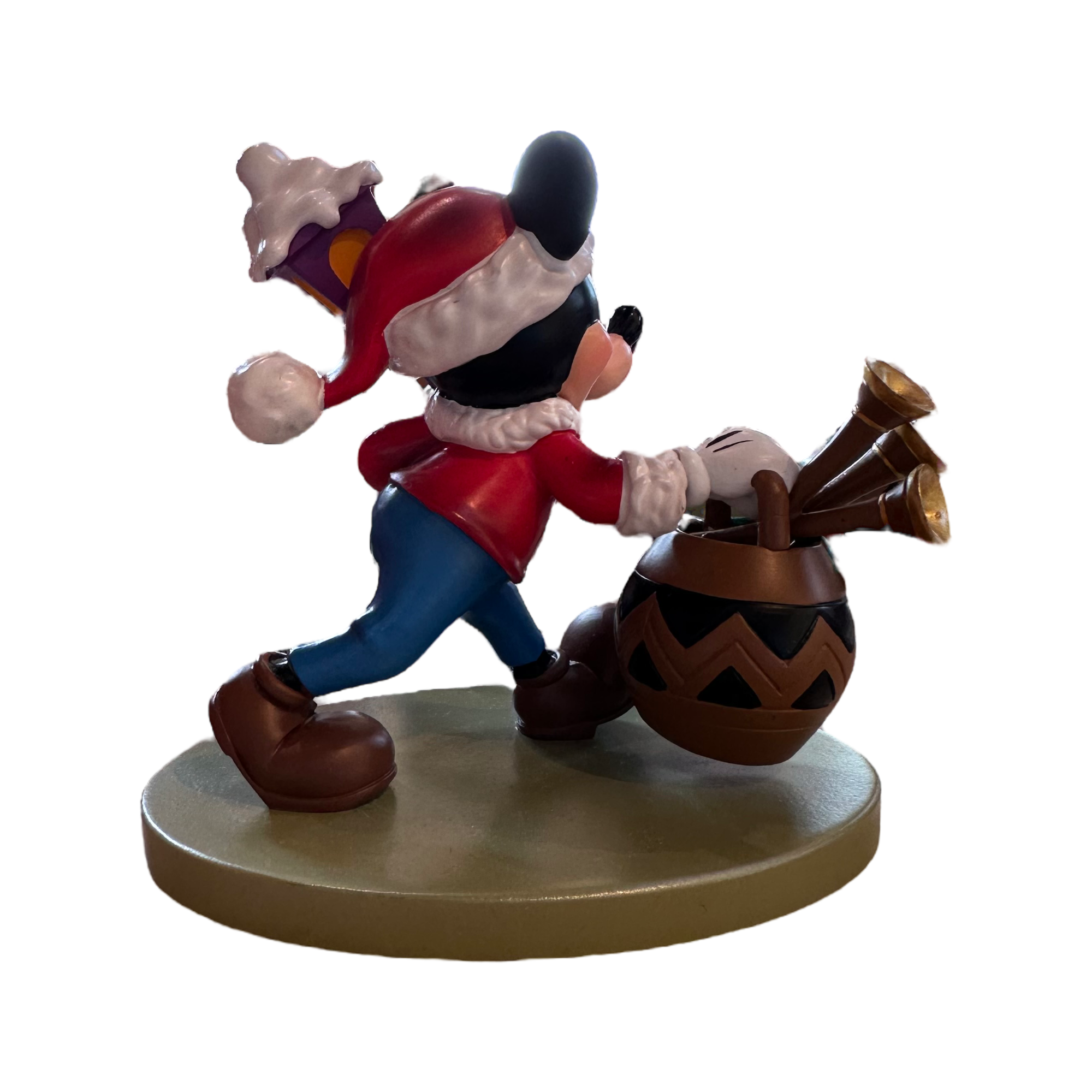 Disney - Mickey Mouse : Figurine de noël - Disneyland Paris - disney parks - figure - statue - Christmas - le palais des goodies