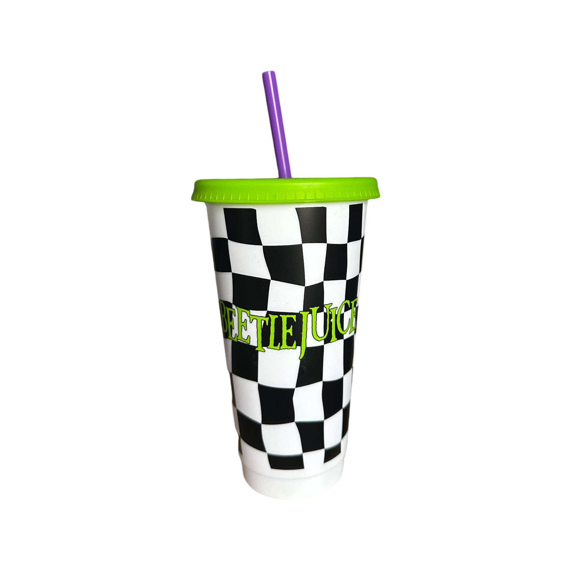 Beetlejuice : Verre paille - tim burton - film - movie - produits dérivés - le palais des goodies