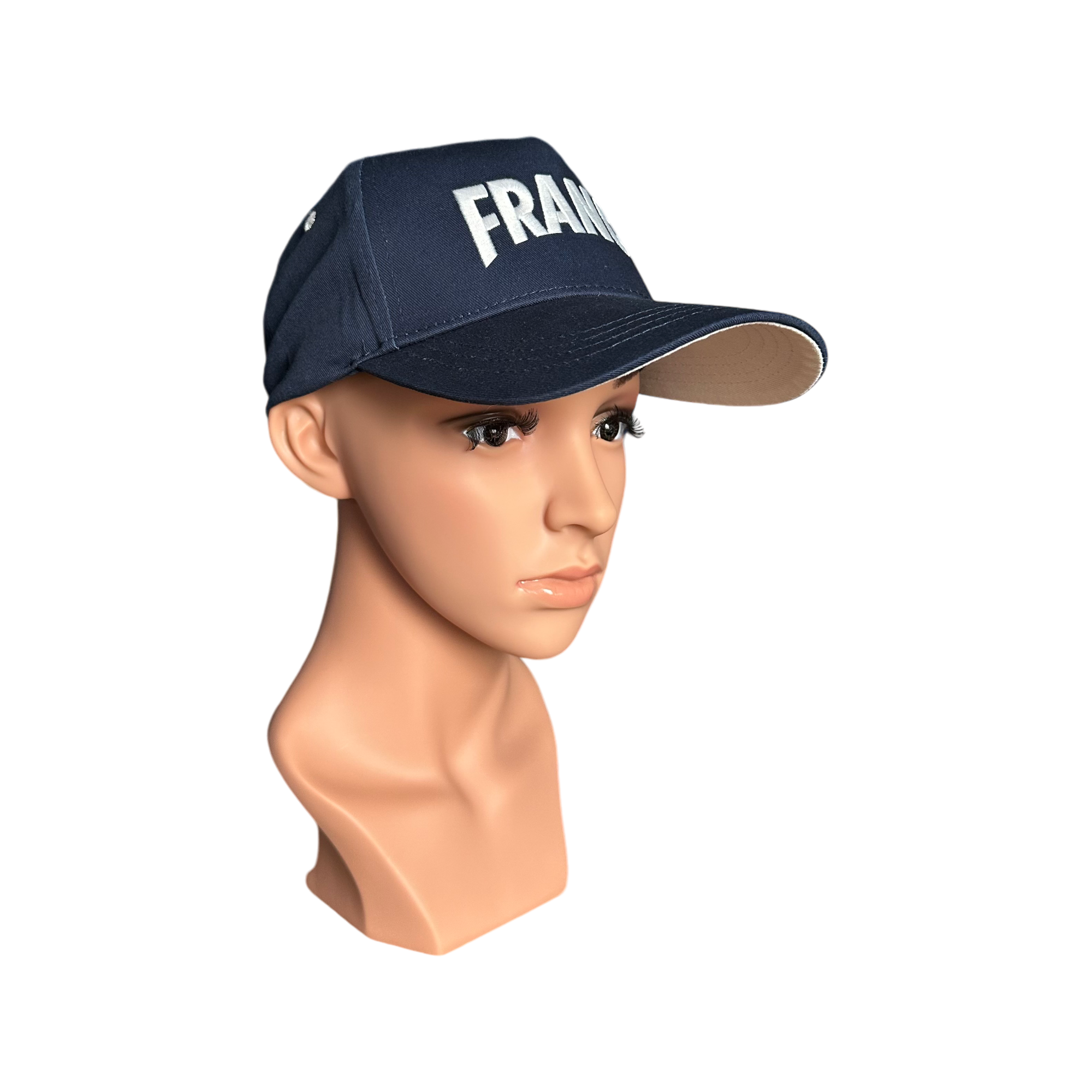 Paris 2024 - Jeux Olympiques : Casquette bleu "Le coq sportif" broderie France - le palais des goodies