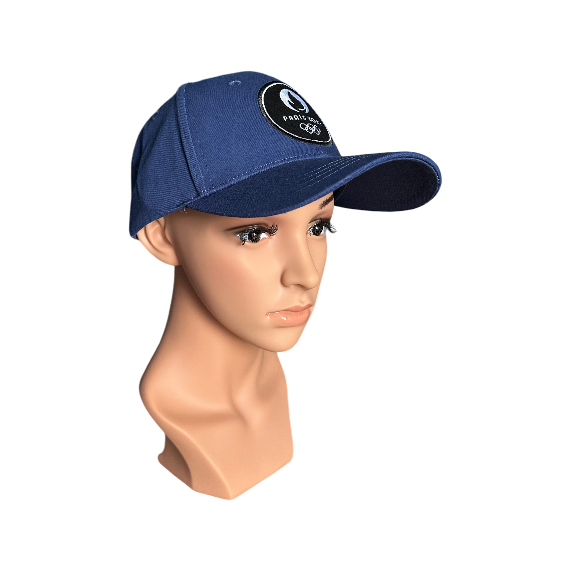 Paris 2024 - Jeux Olympiques : Casquette bleu "Le coq sportif" badge - le palais des goodies