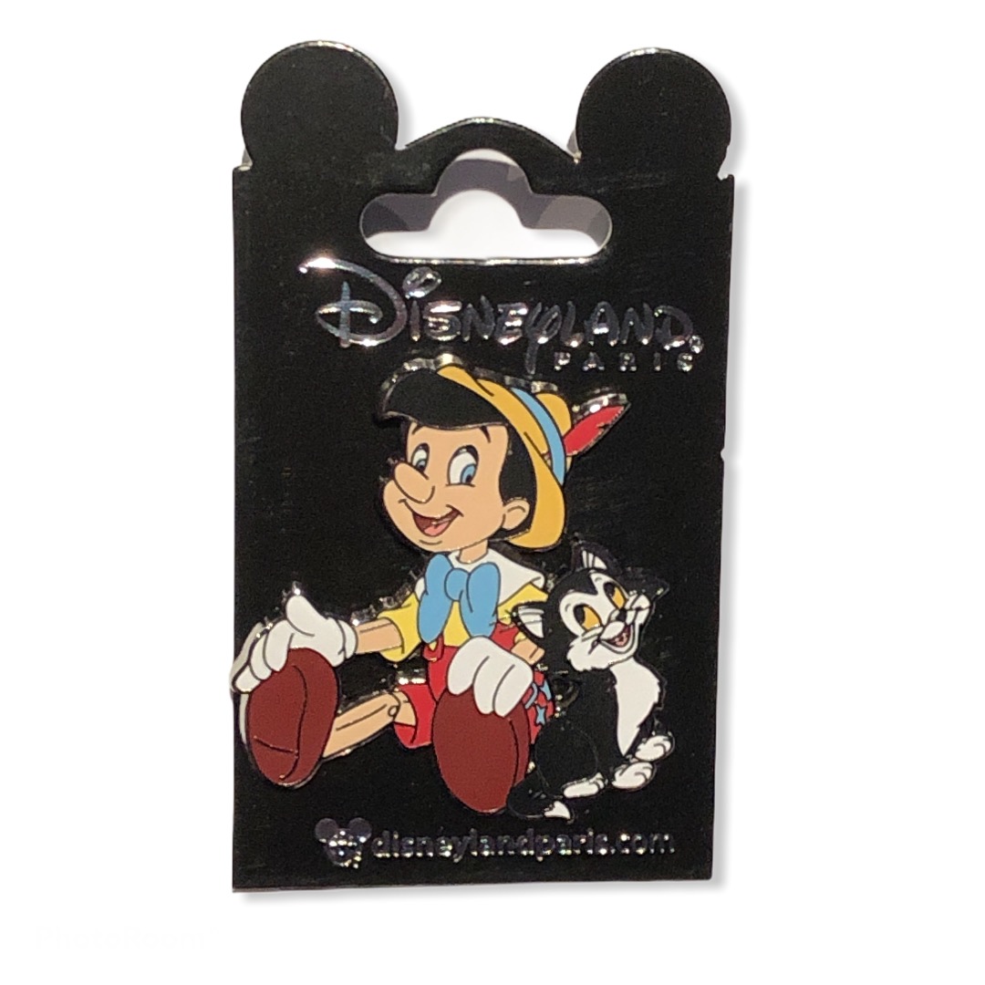 Disney - PINOCCHIO - Pin\'s Pinocchio & Figaro OE