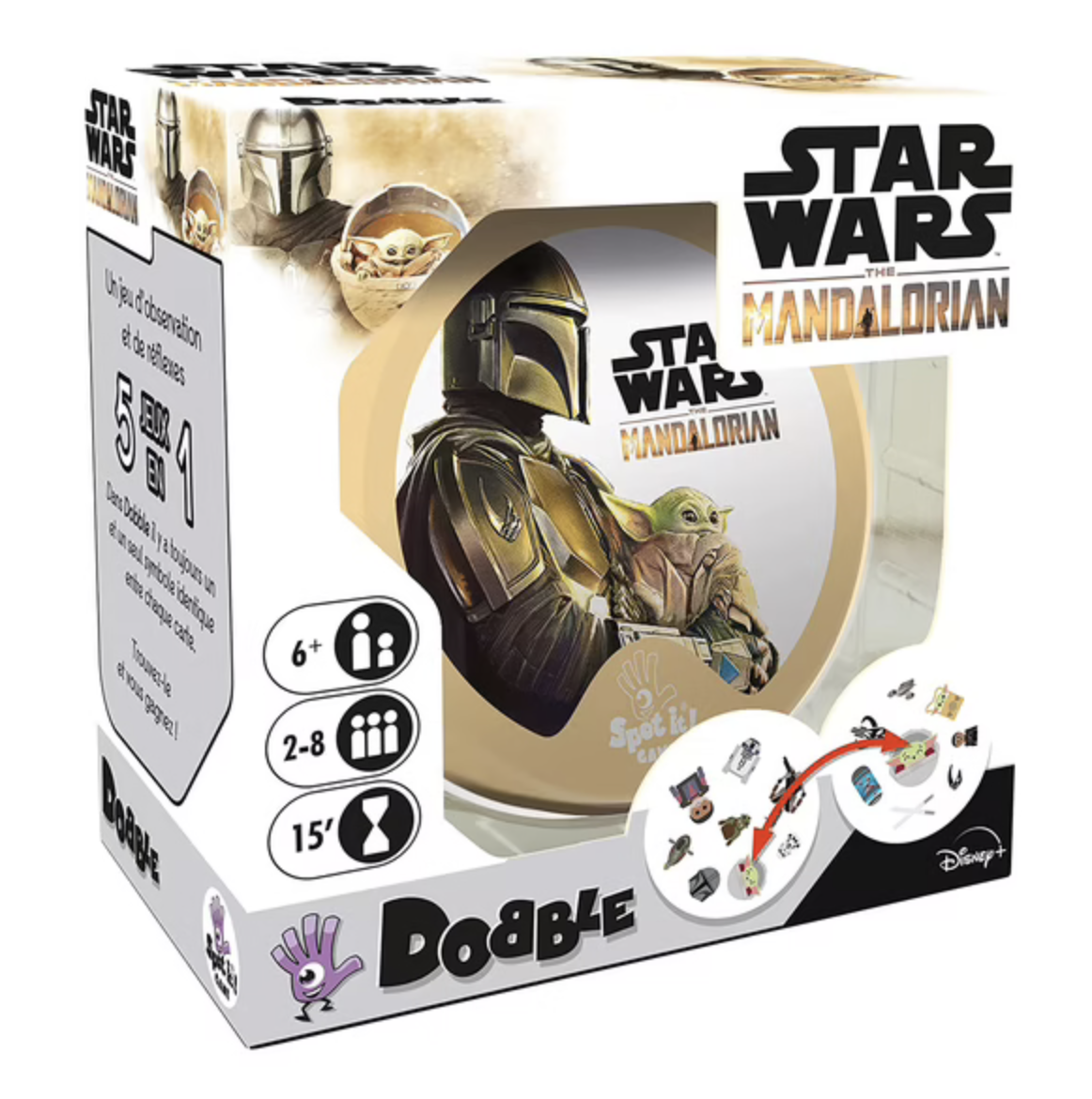 Star Wars - The Mandalorian : Jeux de société "Dobble"