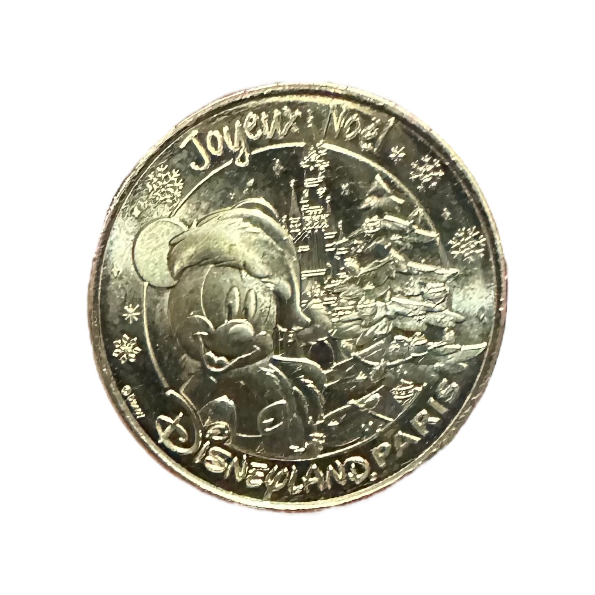Disney - Mickey Mouse : Medaille de Paris "Joyeux Noël"