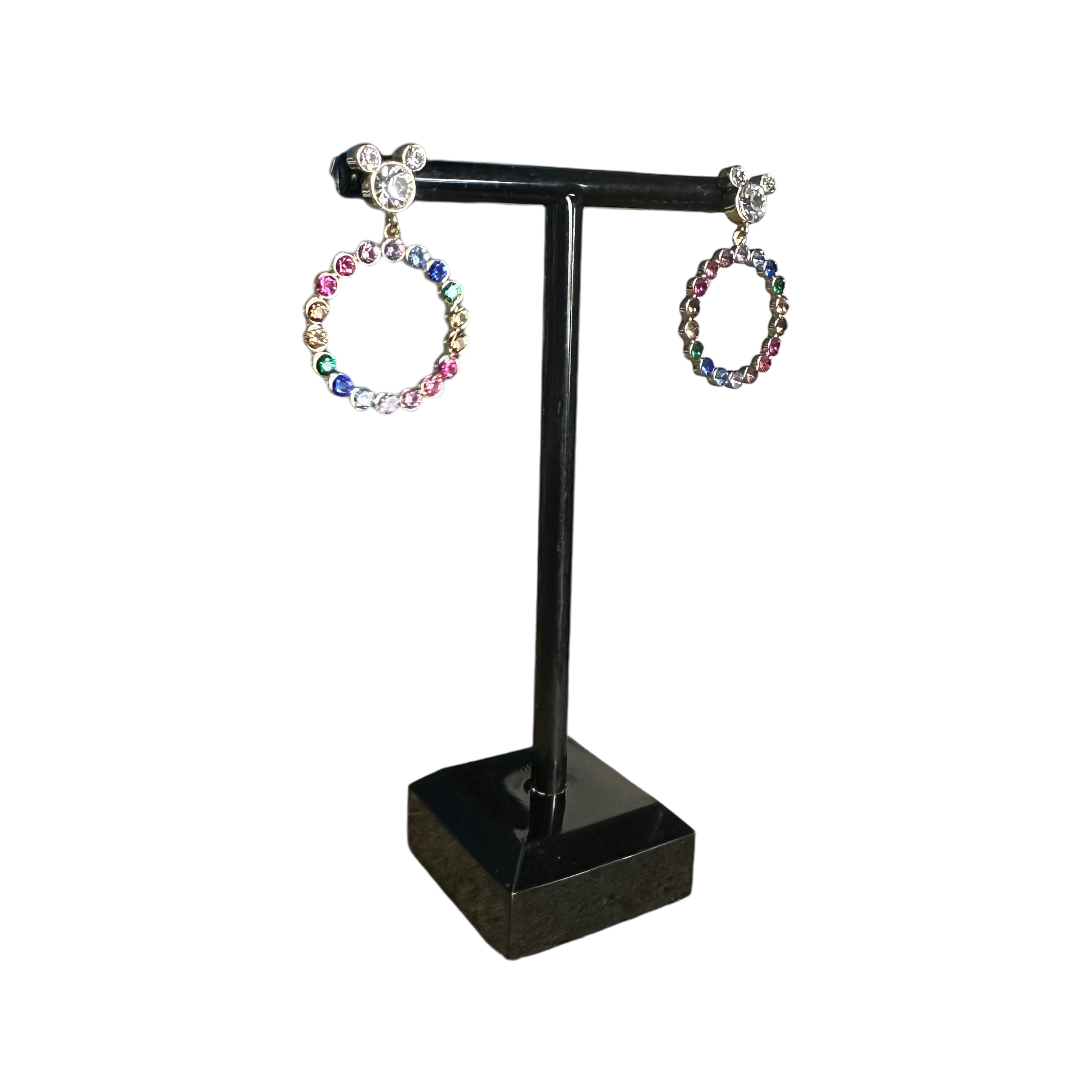 Disney - Mickey Mouse : Boucles doreilles anneaux - Disneyland Paris - disney parks - disney store - le palais des goodies