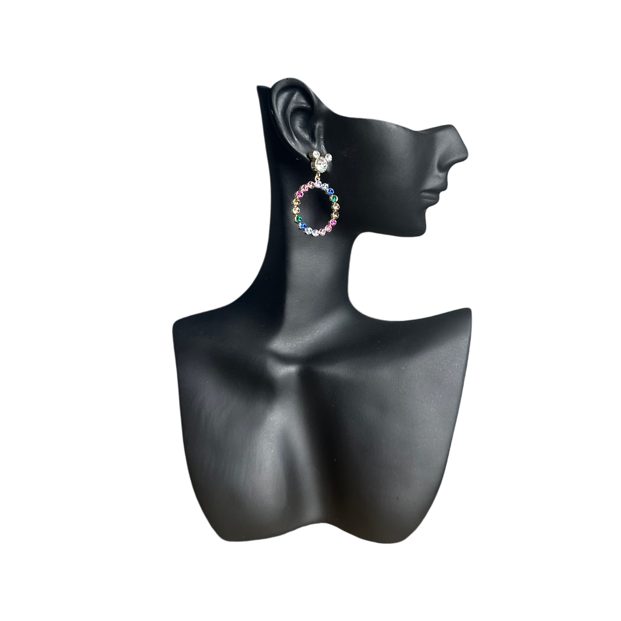 Disney - Mickey Mouse : Boucles doreilles anneaux - Disneyland Paris - disney parks - disney store - le palais des goodies