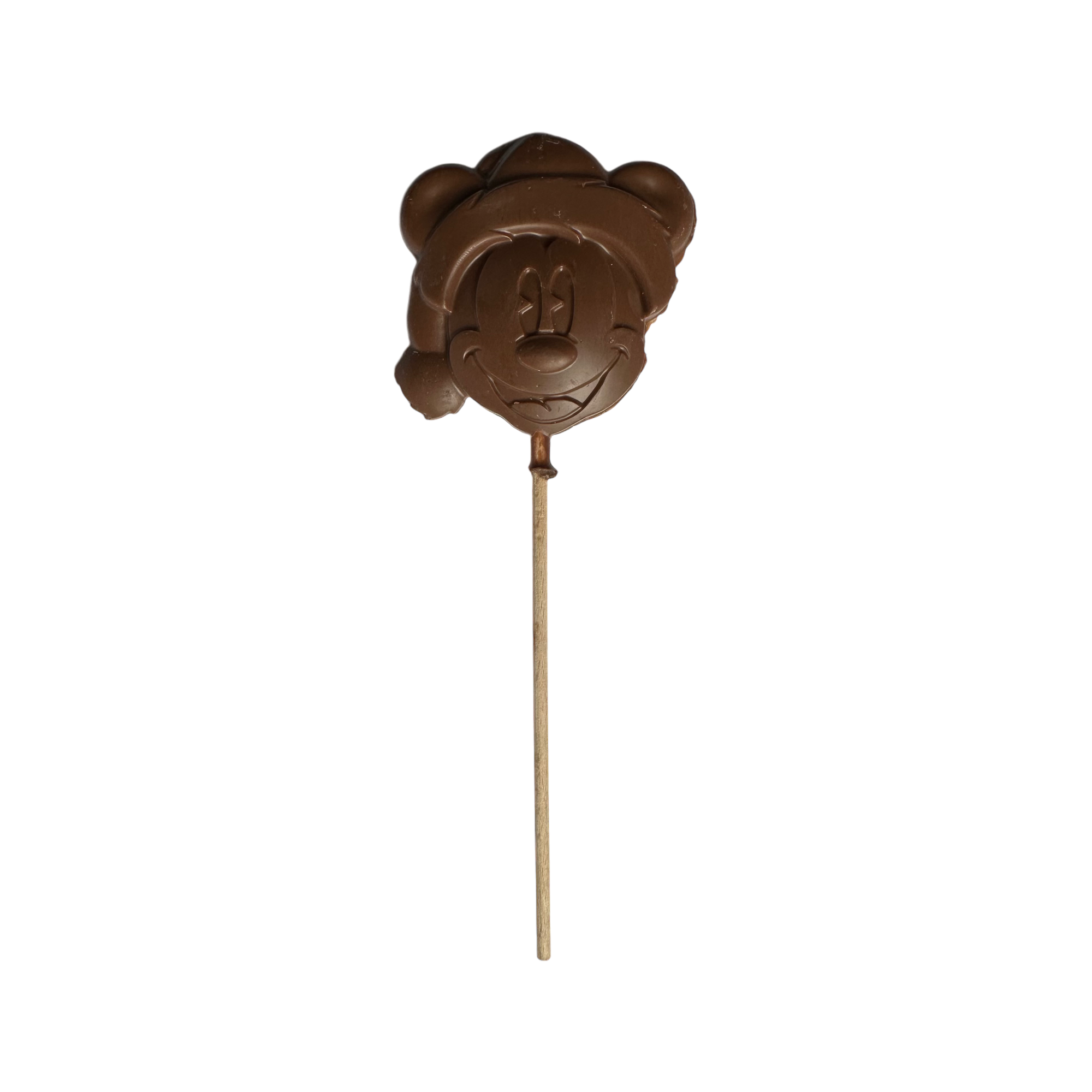 Disney - Mickey Mouse : Sucette de noël au chocolat - disneyland paris - Disney Store - shop disney - Mickey Mouse - sucette - disney parks - le Palais des Goodies