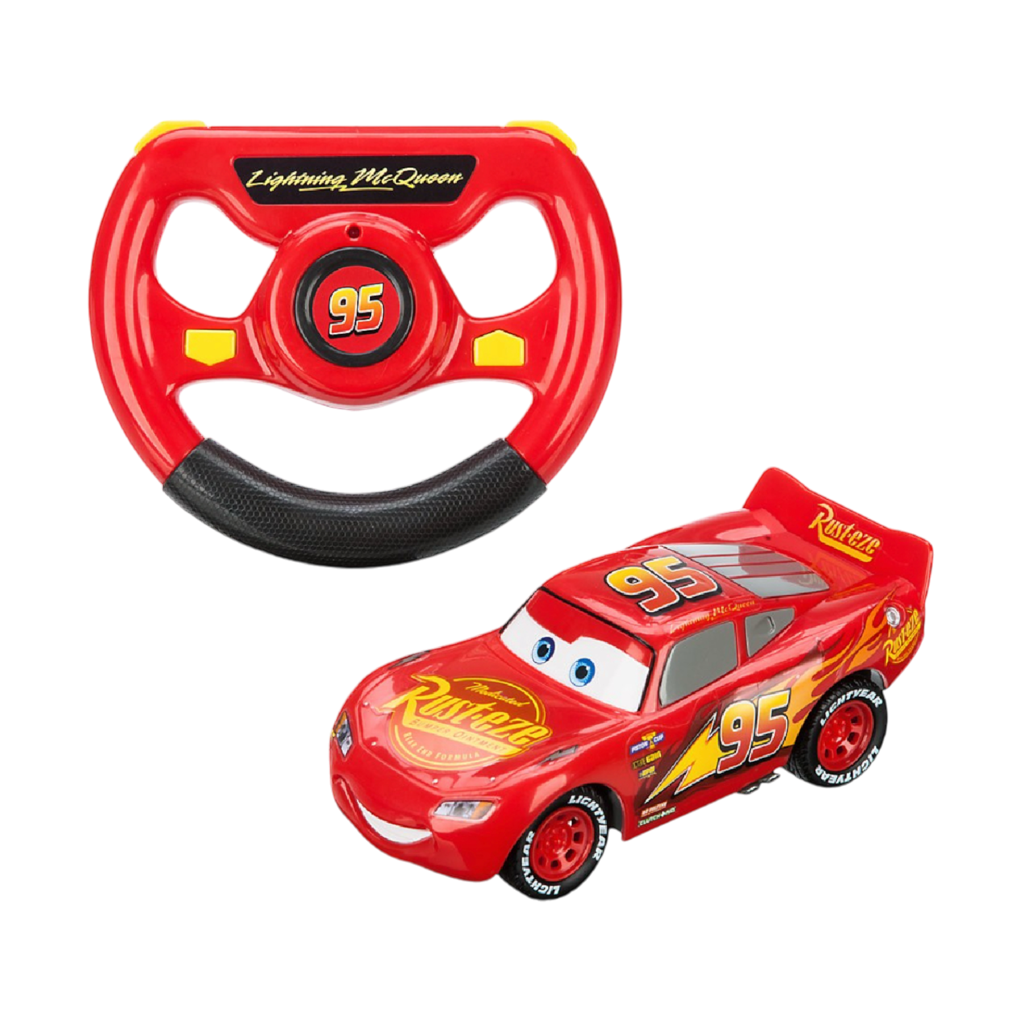 Disney Pixar - Cars : Voiture radio-télécommandée Flash McQueen - disneyland paris - disney parks - disney store - shop disney - le palais des goodies