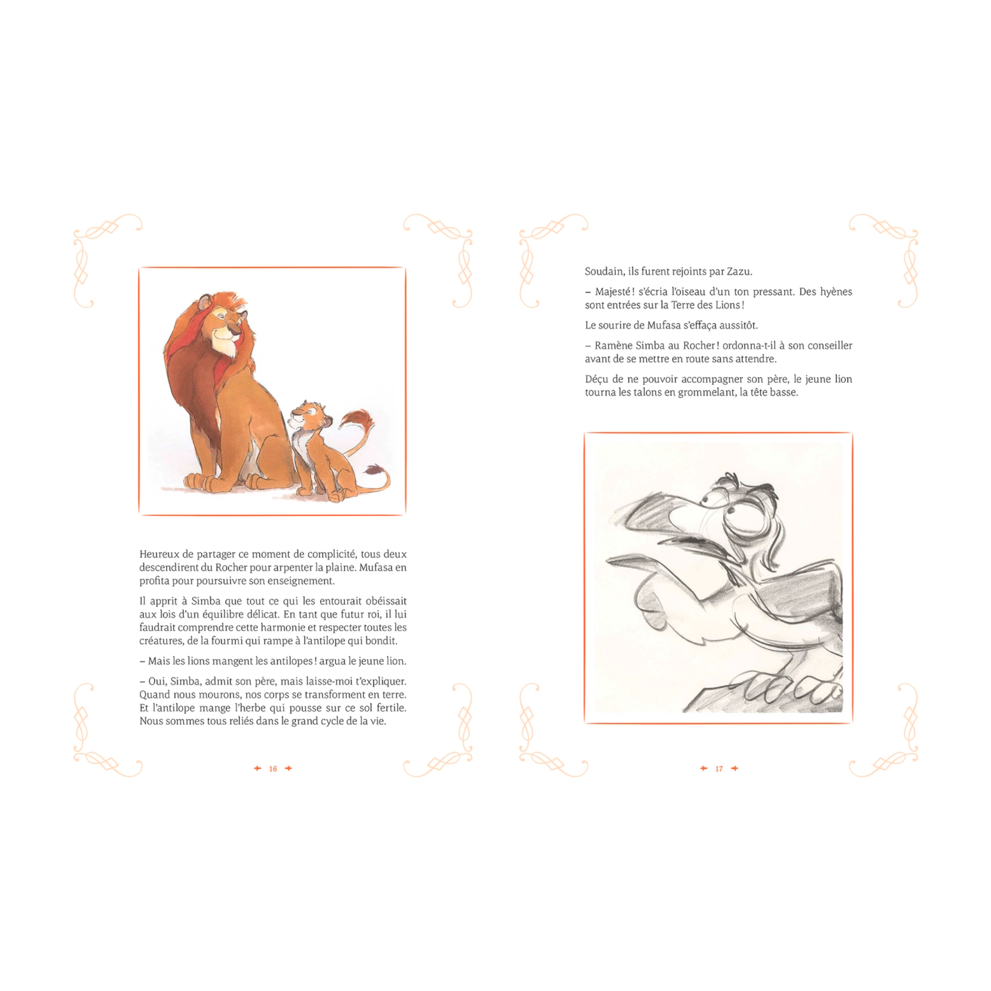 Disney - Le roi lion : Les chefs-dœuvre illustrés - Disneyland Paris - disney parks - disney store - shop disney - le palais des goodies