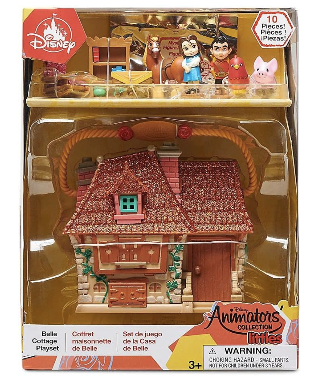 Disney - Raiponce : Ensemble de jeu Cottage de Belle