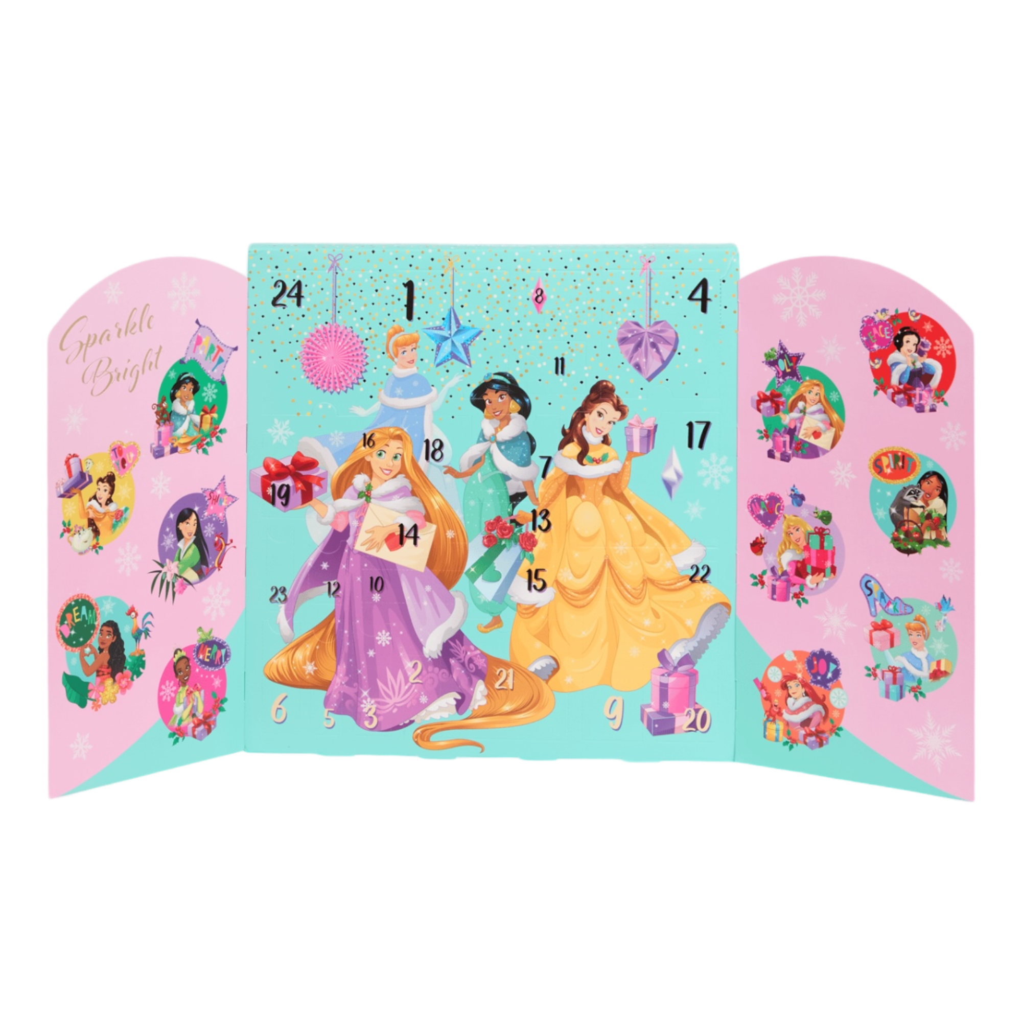 Disney - Calendrier de lavent Princess "Party Time" disneyland paris - disney store - disney parks - shop disney - lepalais des goodies
