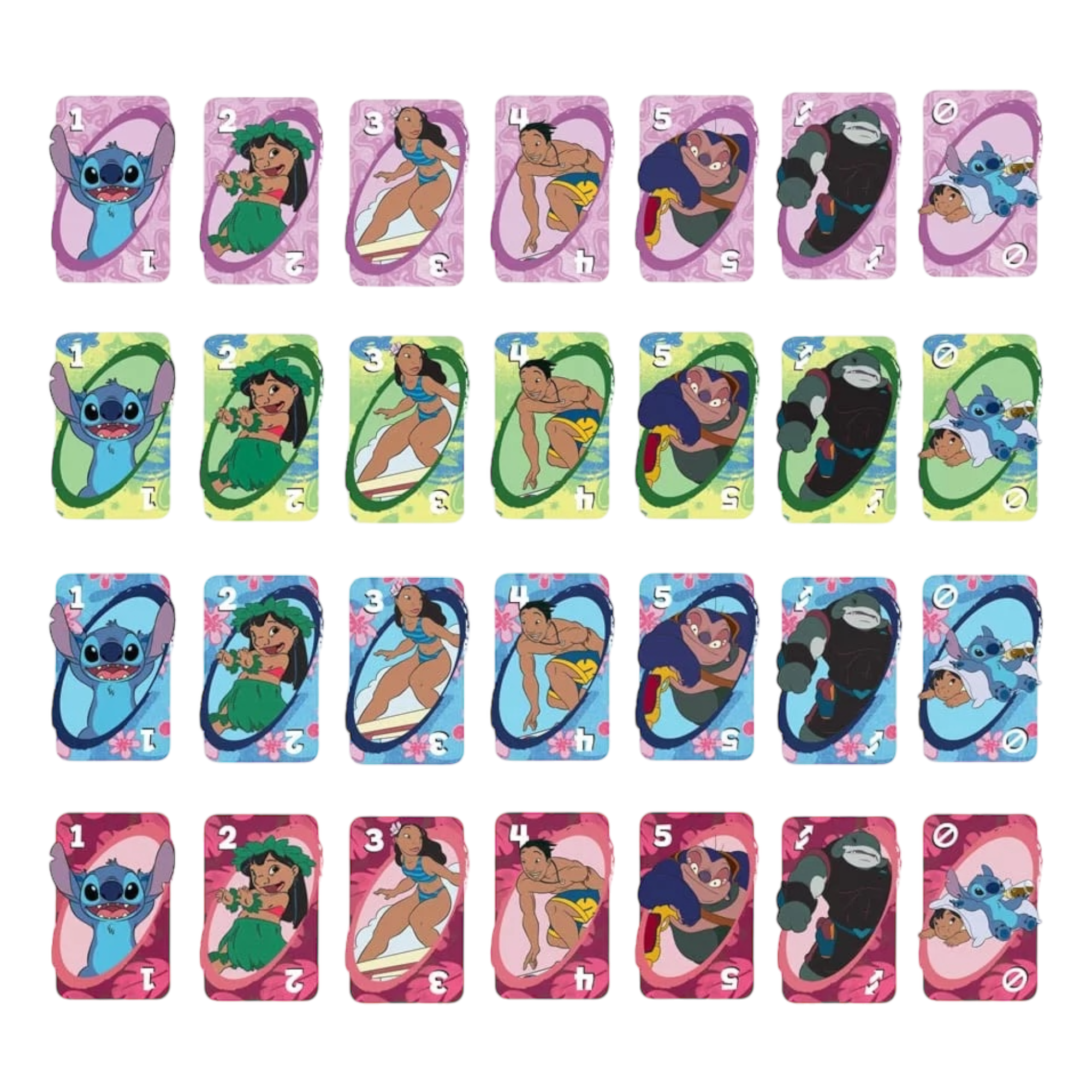 Mattel - Lilo et Stitch : Jeu de société Uno - Disneyland Paris - Disney parks - Disney Store - shop disney - le palais des goodies