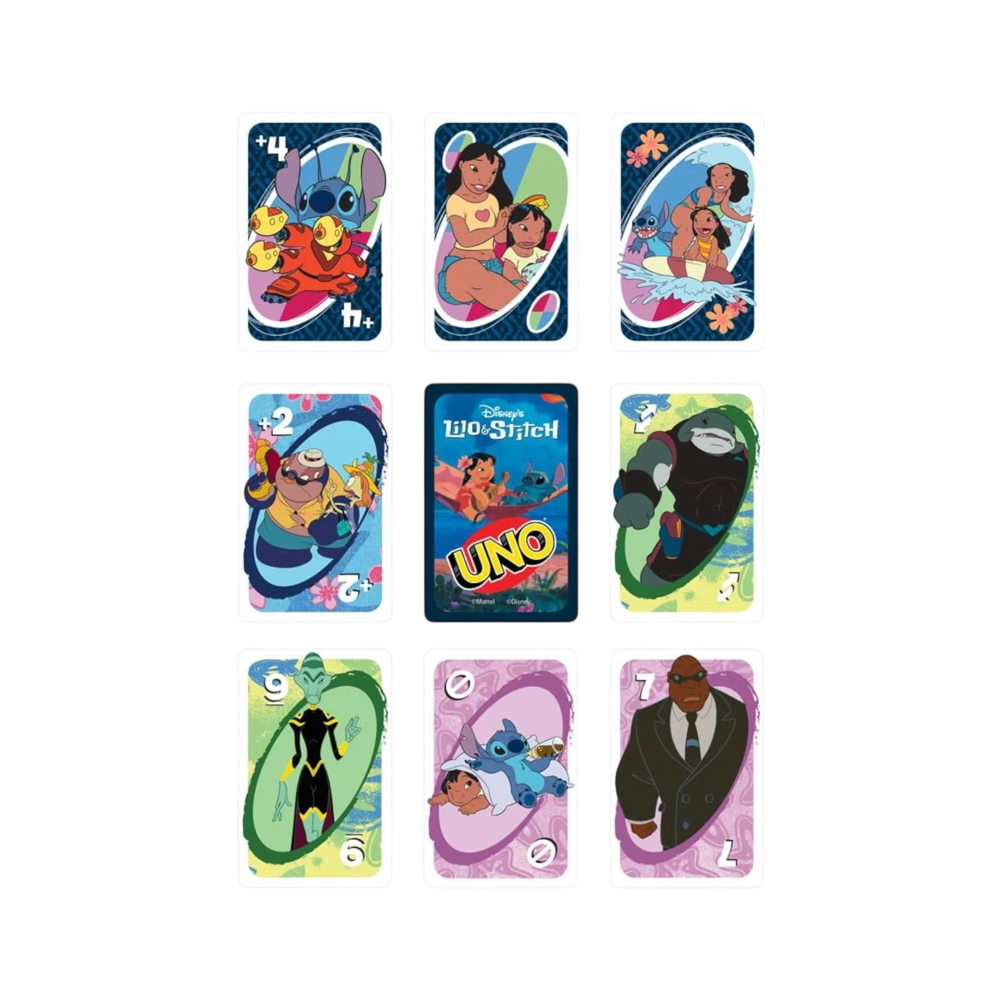 Mattel - Lilo et Stitch : Jeu de société Uno - Disneyland Paris - Disney parks - Disney Store - shop disney - le palais des goodies