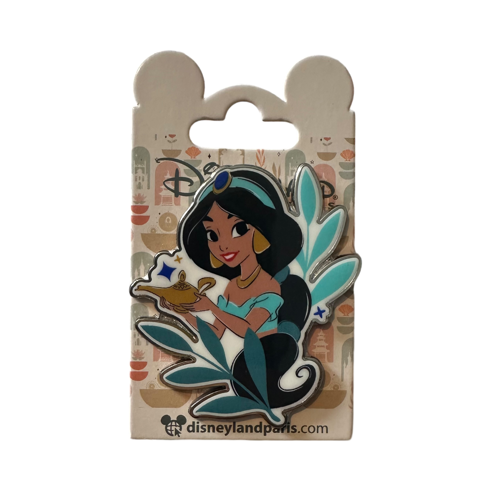 Disney - Aladdin : Pins Jasmine "Flowers" - Disneyland Paris - disney parks - Disney Store - shop disney - le Palais des Goodies