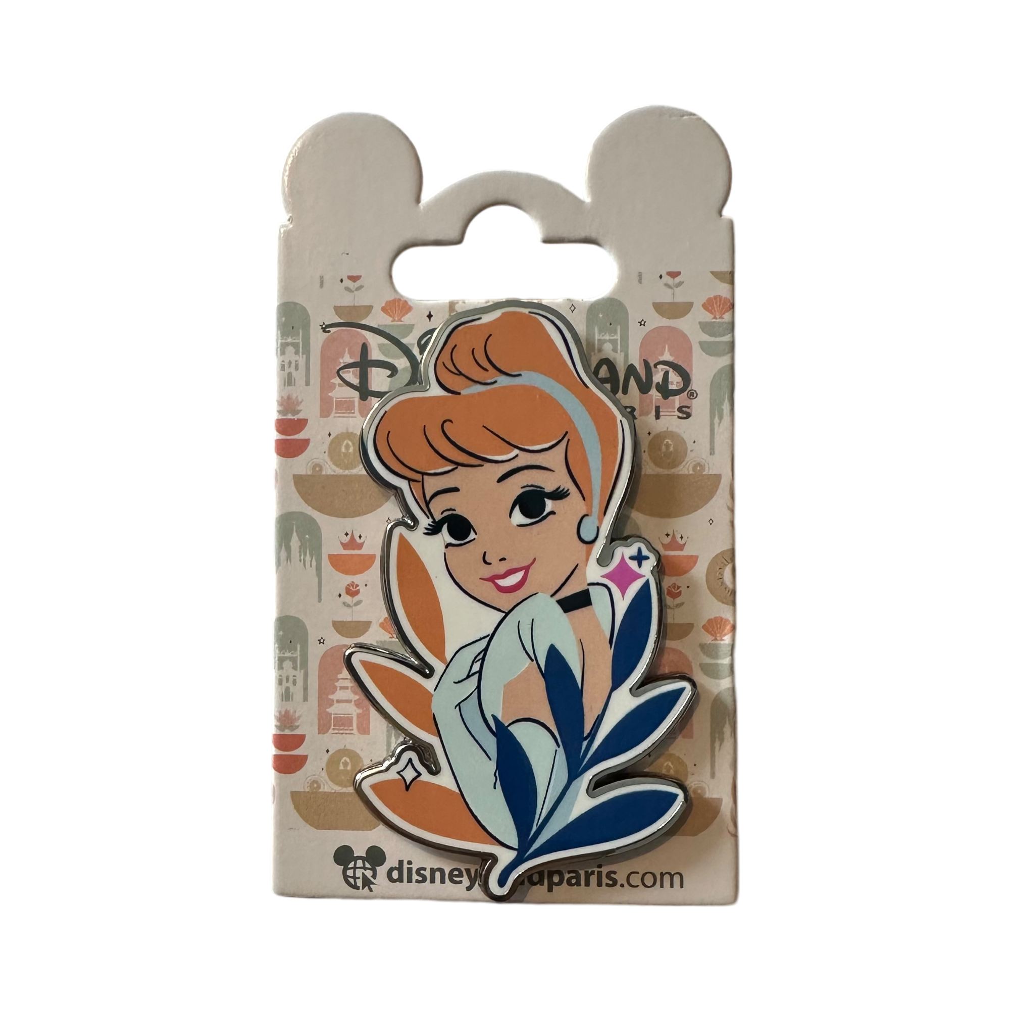 Disney - Cendrillon : Pins "Flowers" - Disneyland Paris - disney parks - Disney Store - shop disney - le Palais des Goodies