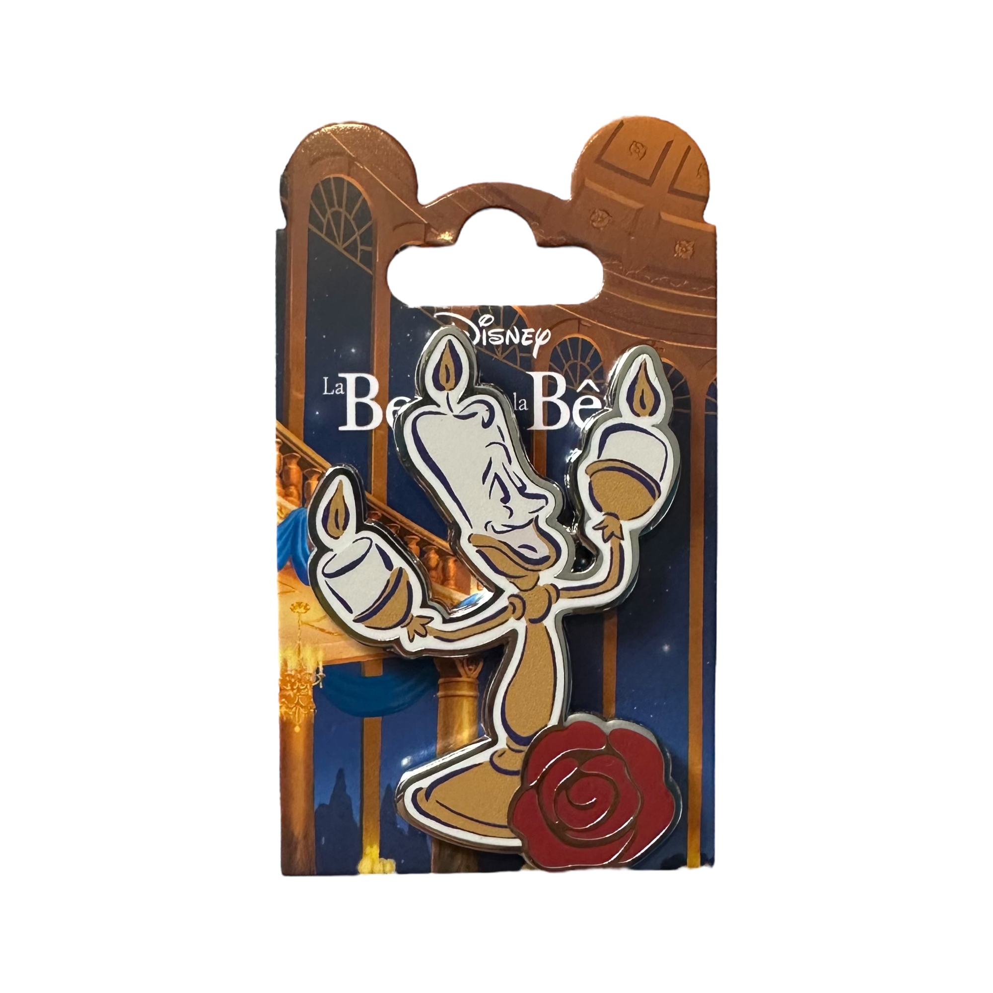 Disney - La Belle et la Bête : Pins Lumière "Flowers" - Disneyland Paris - disney parks - Disney Store - shop disney - le Palais des Goodies