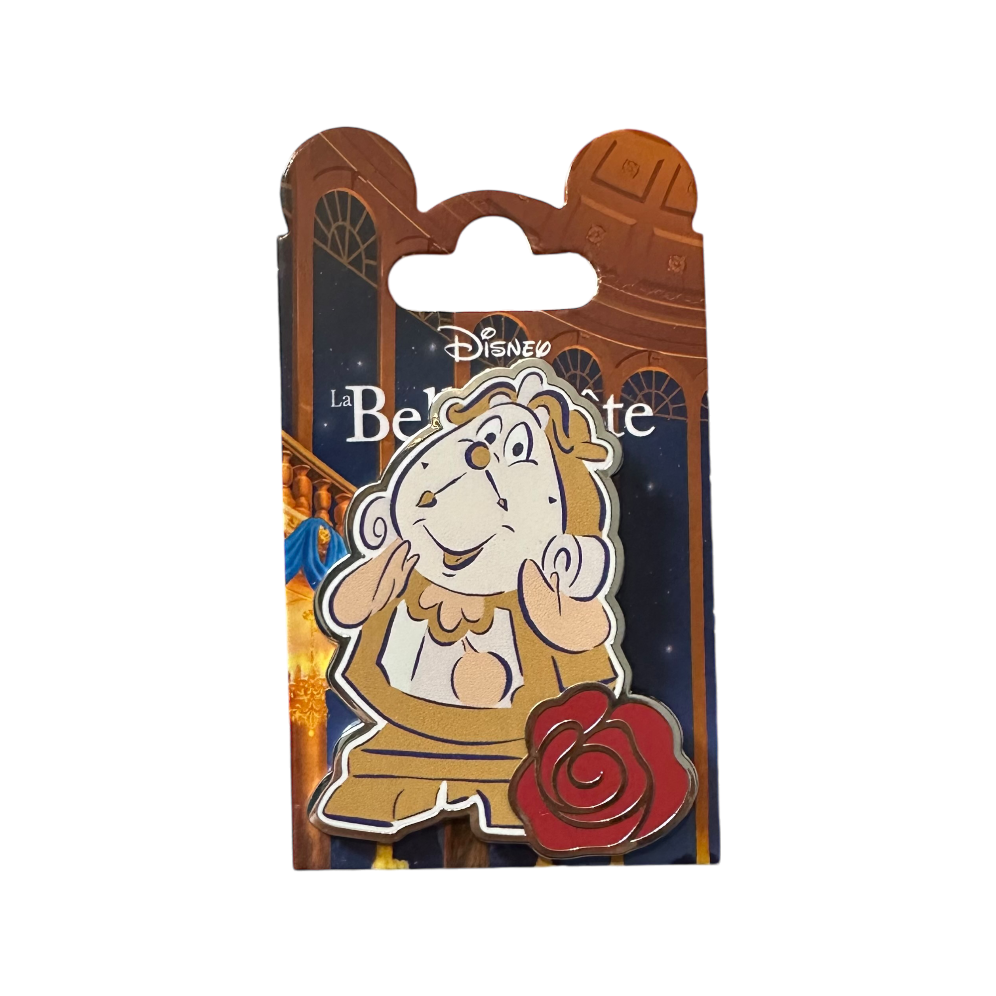 Disney - La Belle et la Bête : Pins BigBern "Flowers" - Disneyland Paris - Disney Store - disney parks - shop disney - le Palais des Goodies