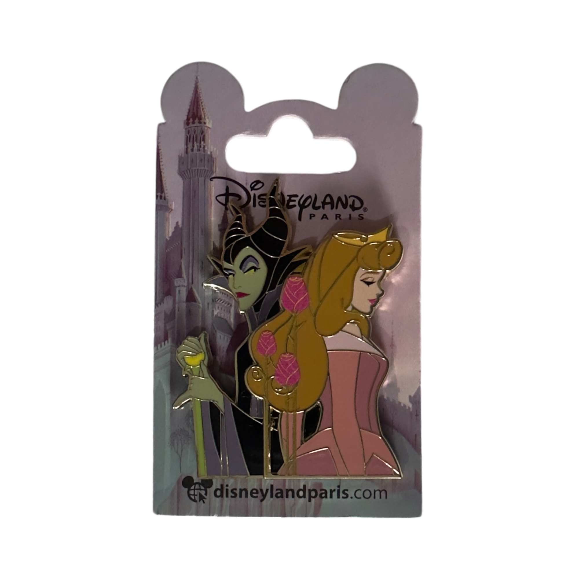 Disney - La Belle au bois dormant - Pins Aurore et Maléfique - Disneyland Paris - Disney Store - disney parks - shop disney - le palais des goodies