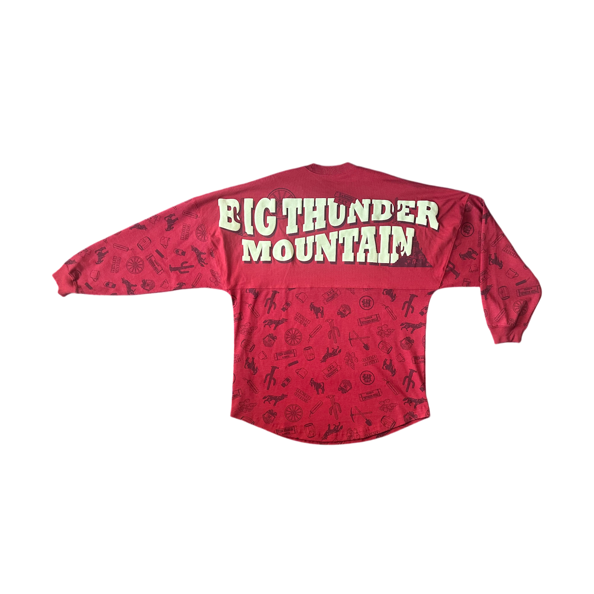 Disney - Big Thunder Mountain : Sweat Spirit Jersey - Disneyland Paris - disney parks - disney store - shop disney - le palais des goodies