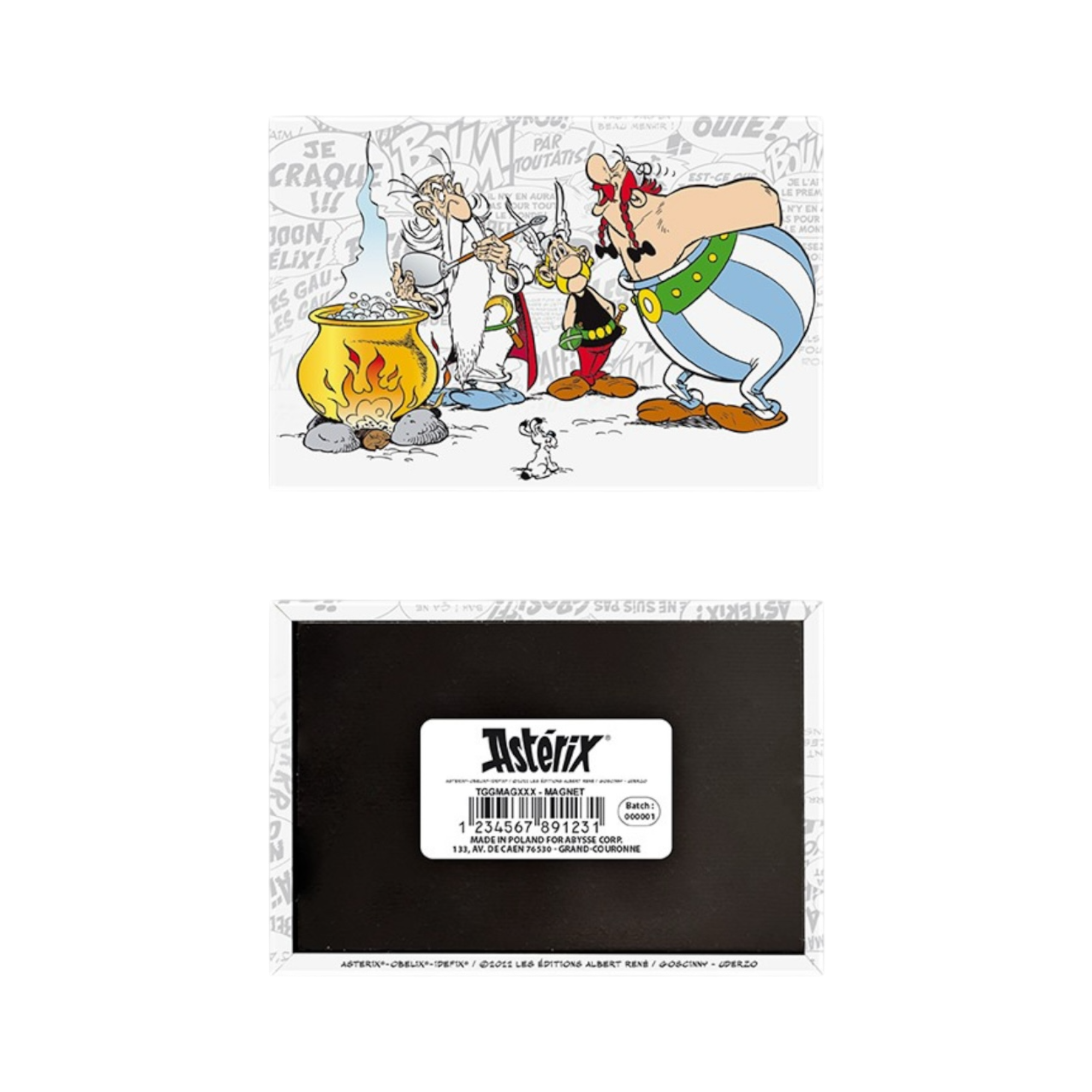 Astérix : Magnet "Potion Magique" - parc Astérix - park - le palais des goodies
