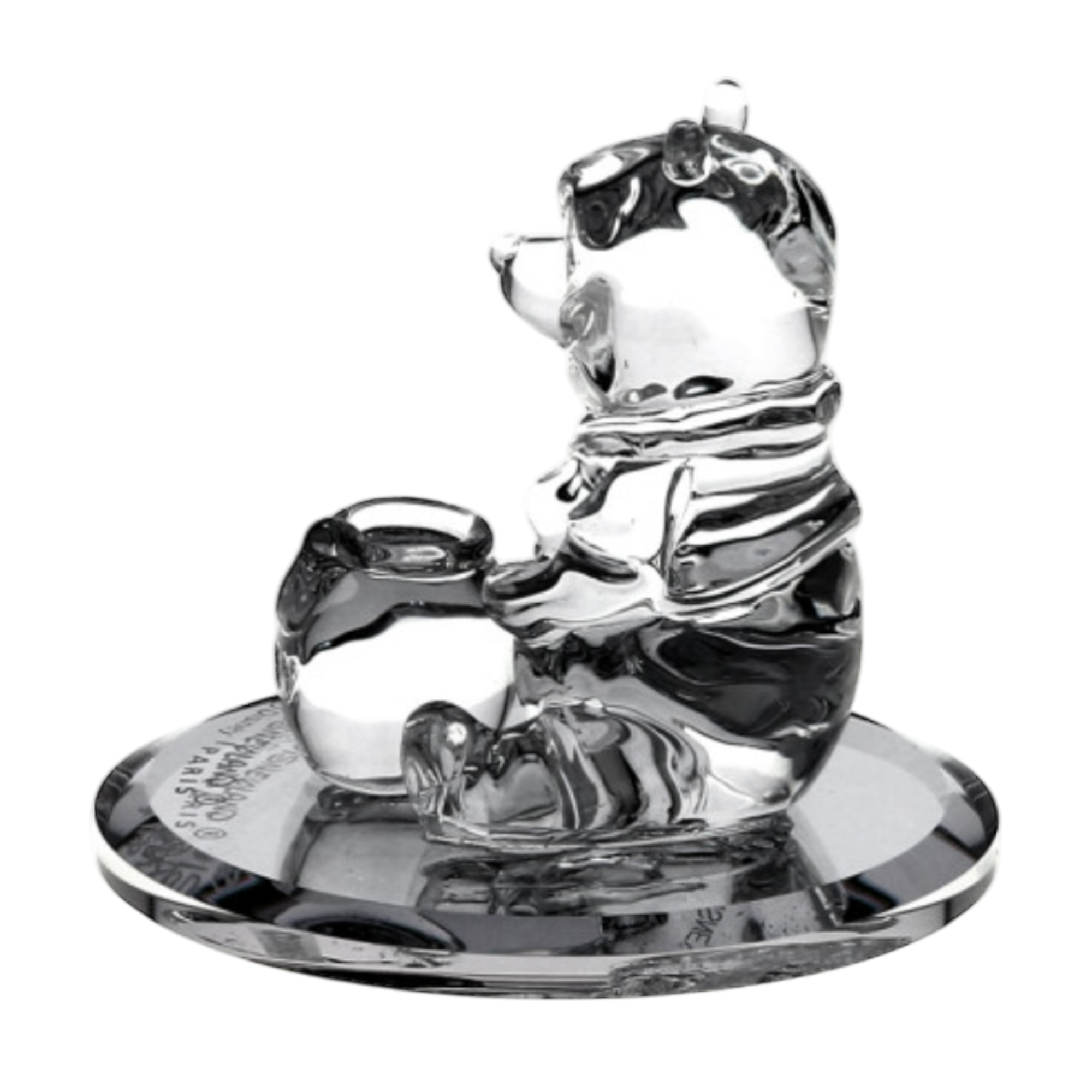 Disney - Winnie lOurson : Figurine sur socle miroir - Disneyland Paris - disney parks - disney store - shop disney - le Palais des Goodies