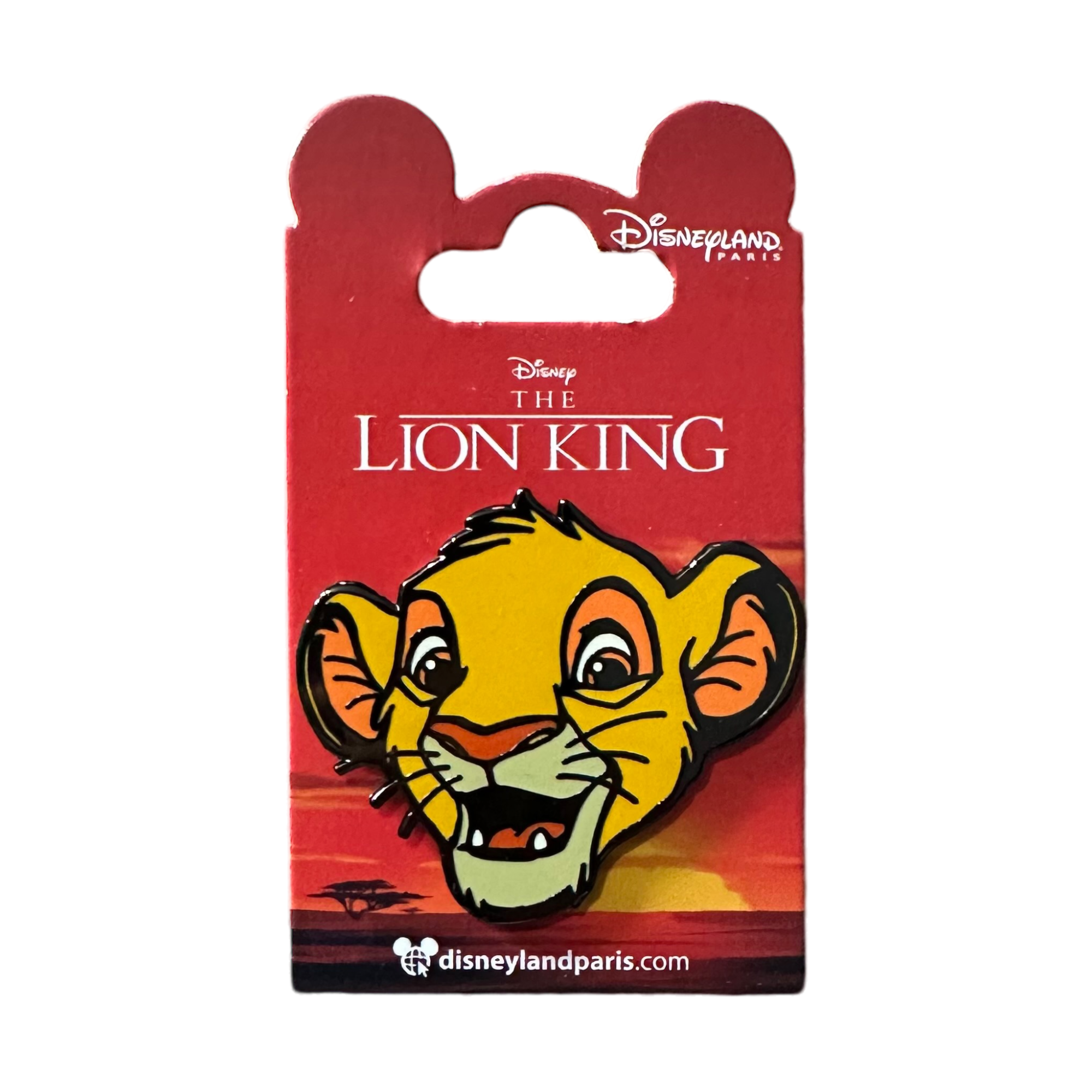Disney - Le roi lion : Pin’s Simba "Head" - Disneyland Paris - disney parks - disney store - shop disney - le palais des goodies