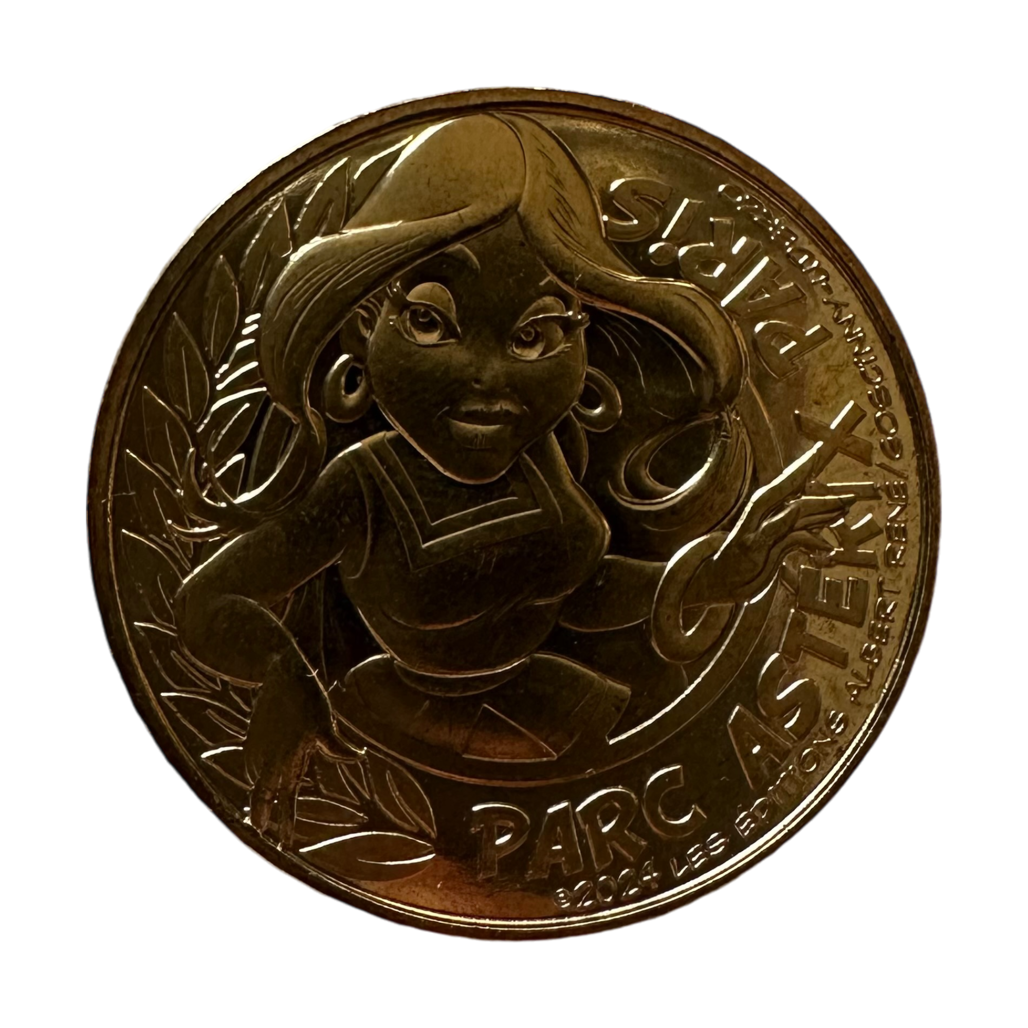 Astérix - Monnaie de Paris : Falbala - Parc Astérix - parks Astérix - jeton touristique - médailleuses de paris - monnaie de paris - le palais des goodies