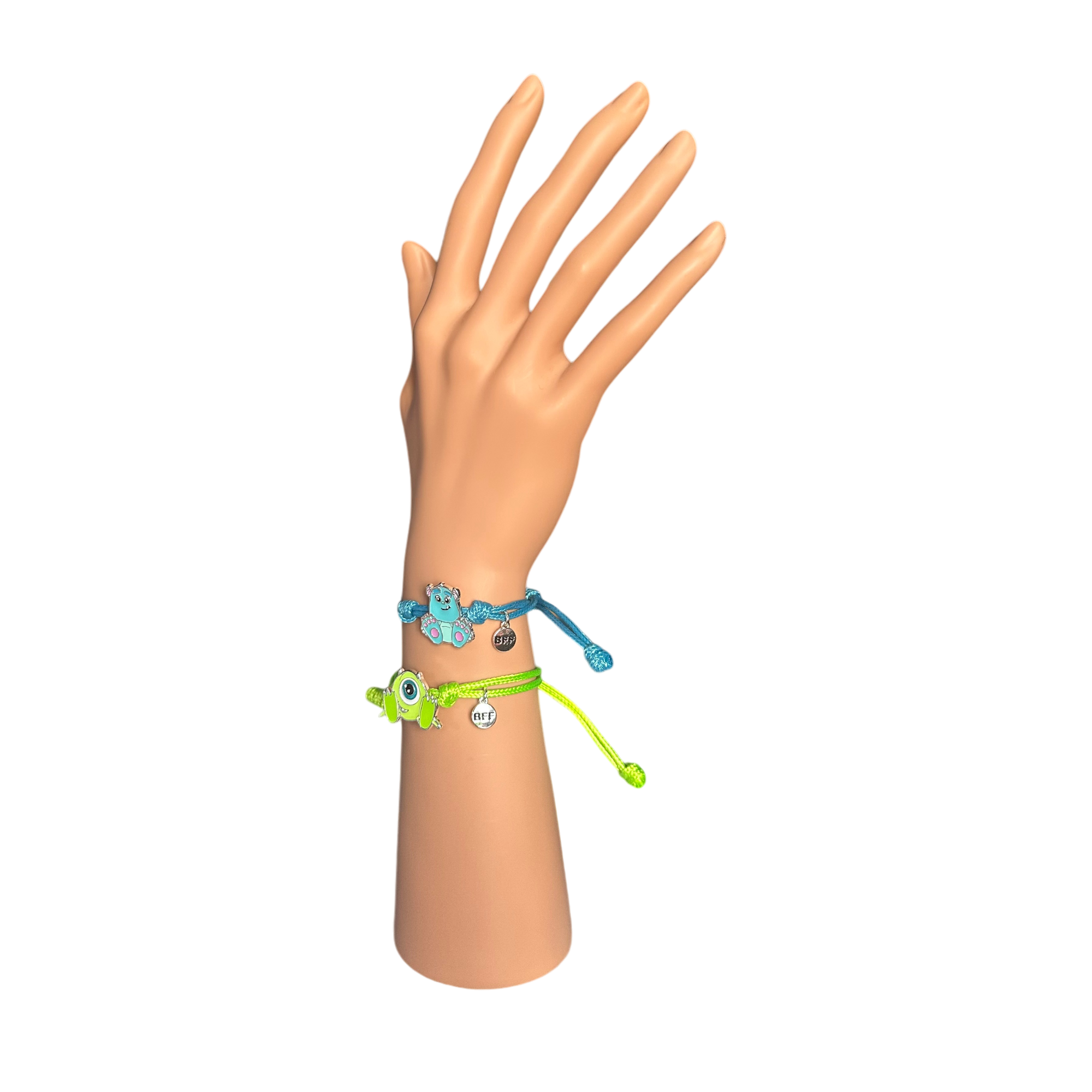 Disney - Monstres et Cie : Lot de 2 Bracelets BFF - Disneyland Paris - disney store - disney parks - shop disney - le palais des goodies