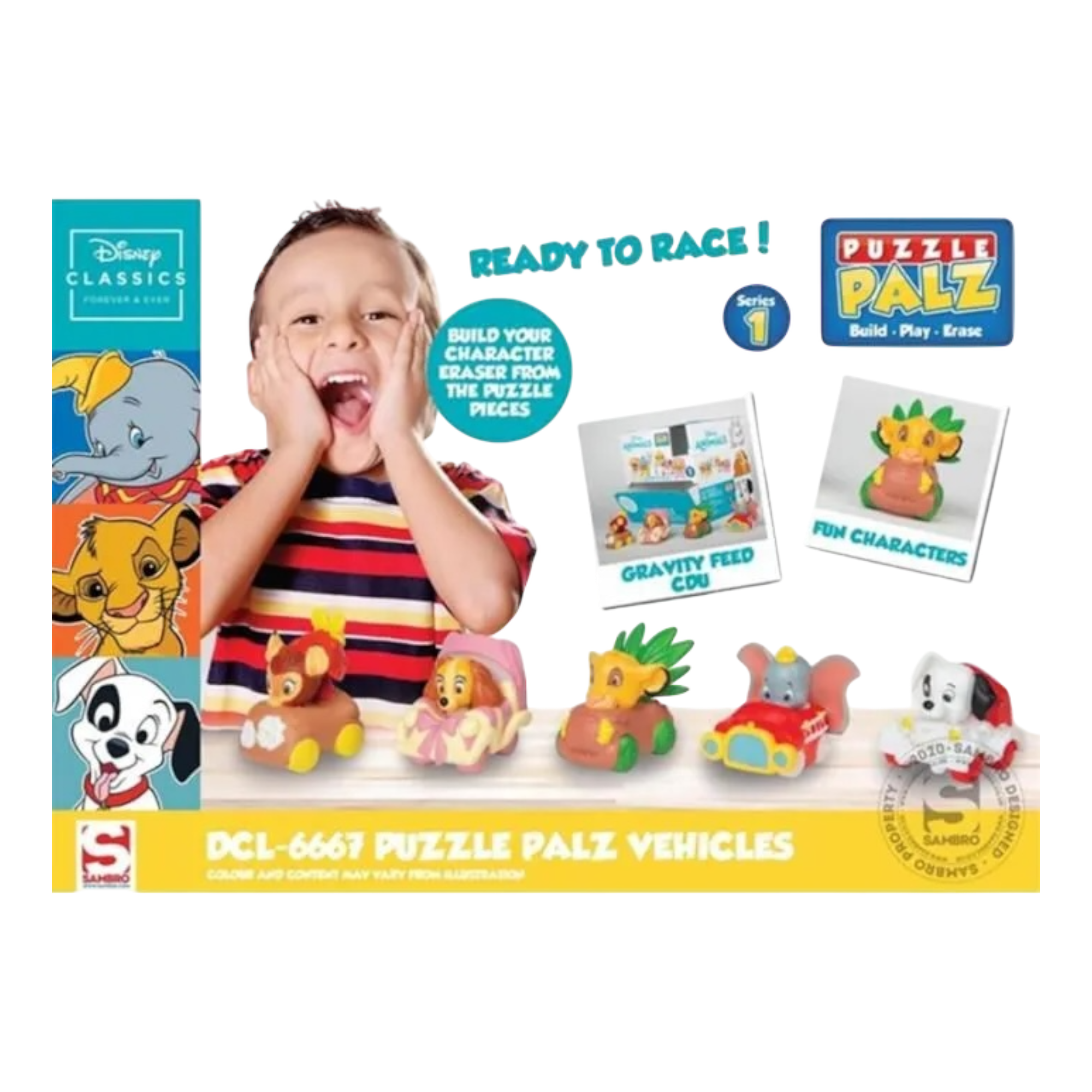 Disney Classic - Gomme puzzle 3d véhicule - Disneyland Paris - disney store - disney parks - shop disney - le palais des goodies