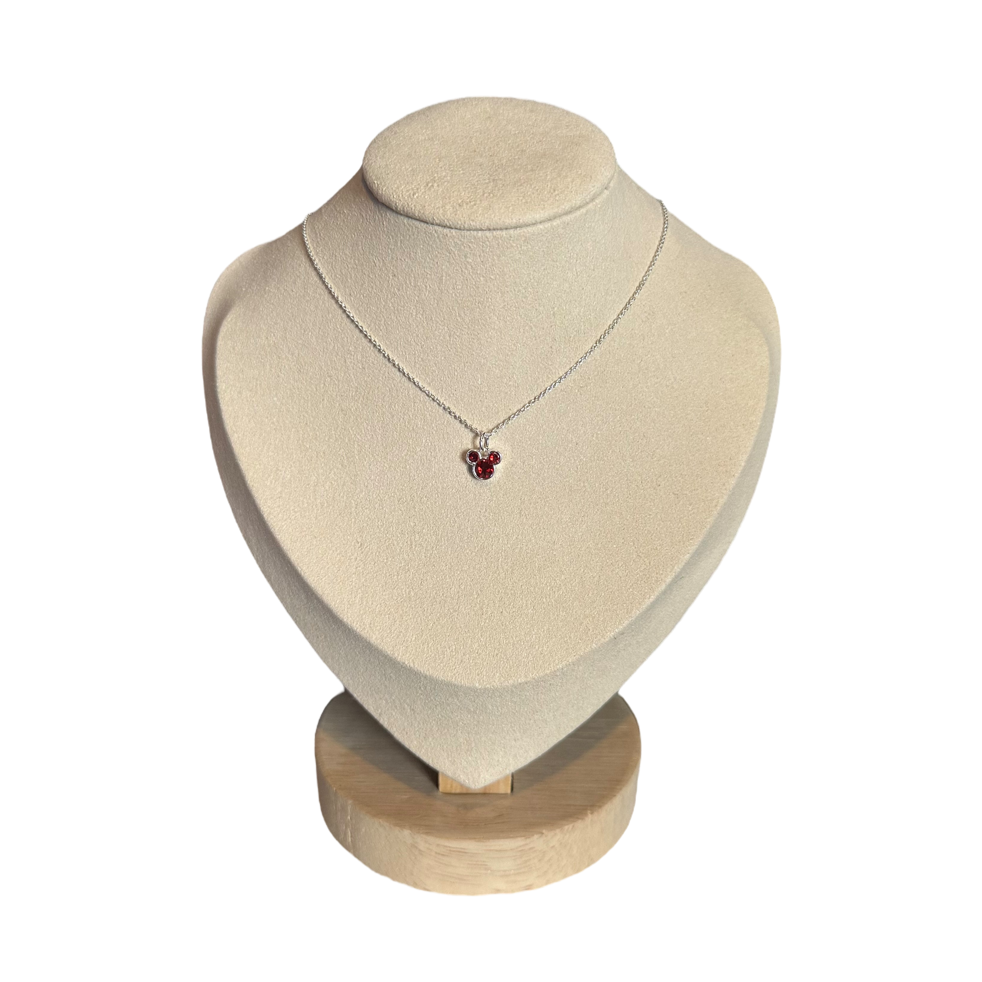 Disney - Mickey Mouse : Collier fantaisie "Janvier" - disneyland paris - disney parks -) disney store - shop disney - le palais des goodies